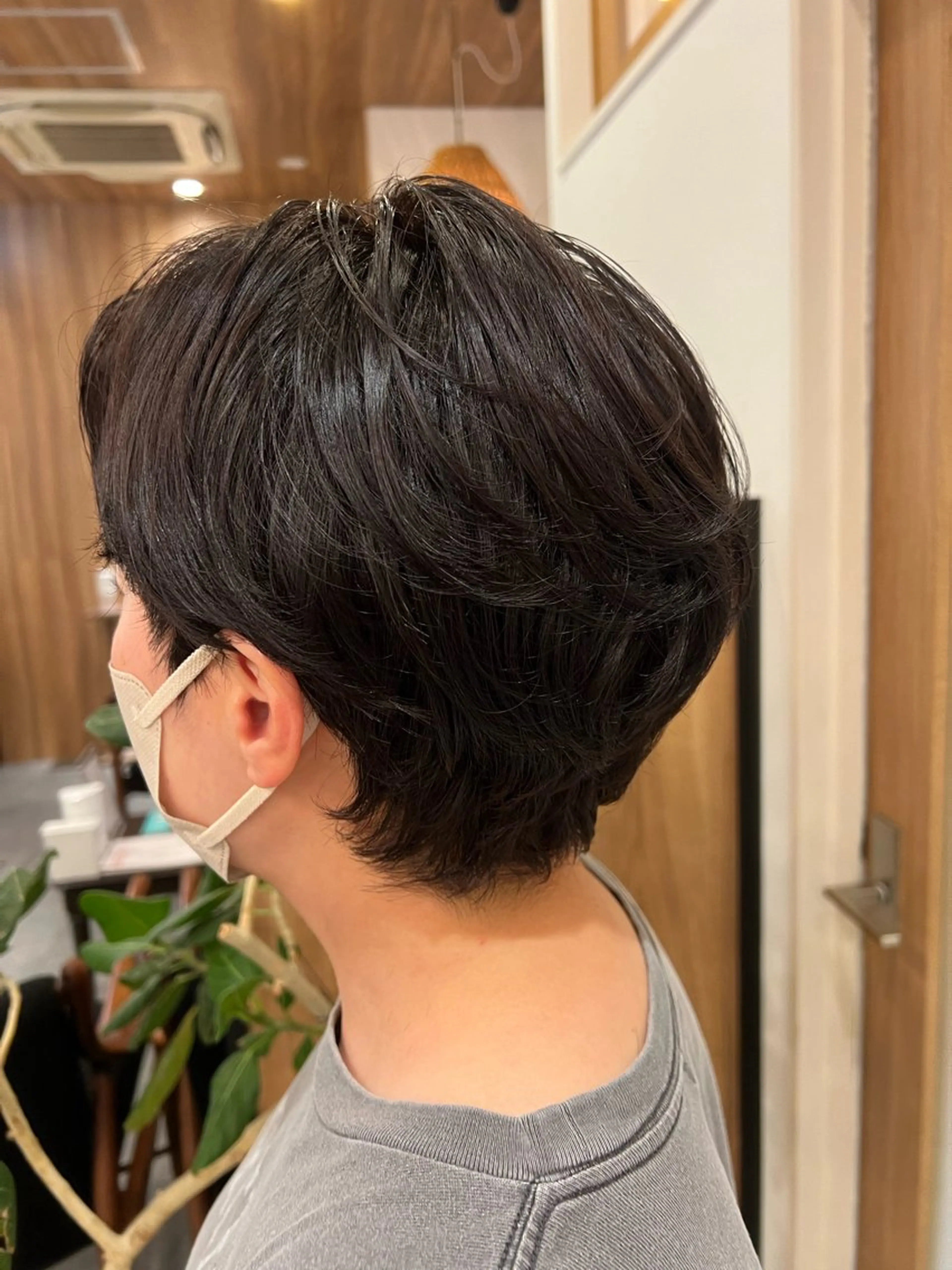 ショート パーマ パーマ BEAUTRIUM 穂乃香のヘアスタイル
