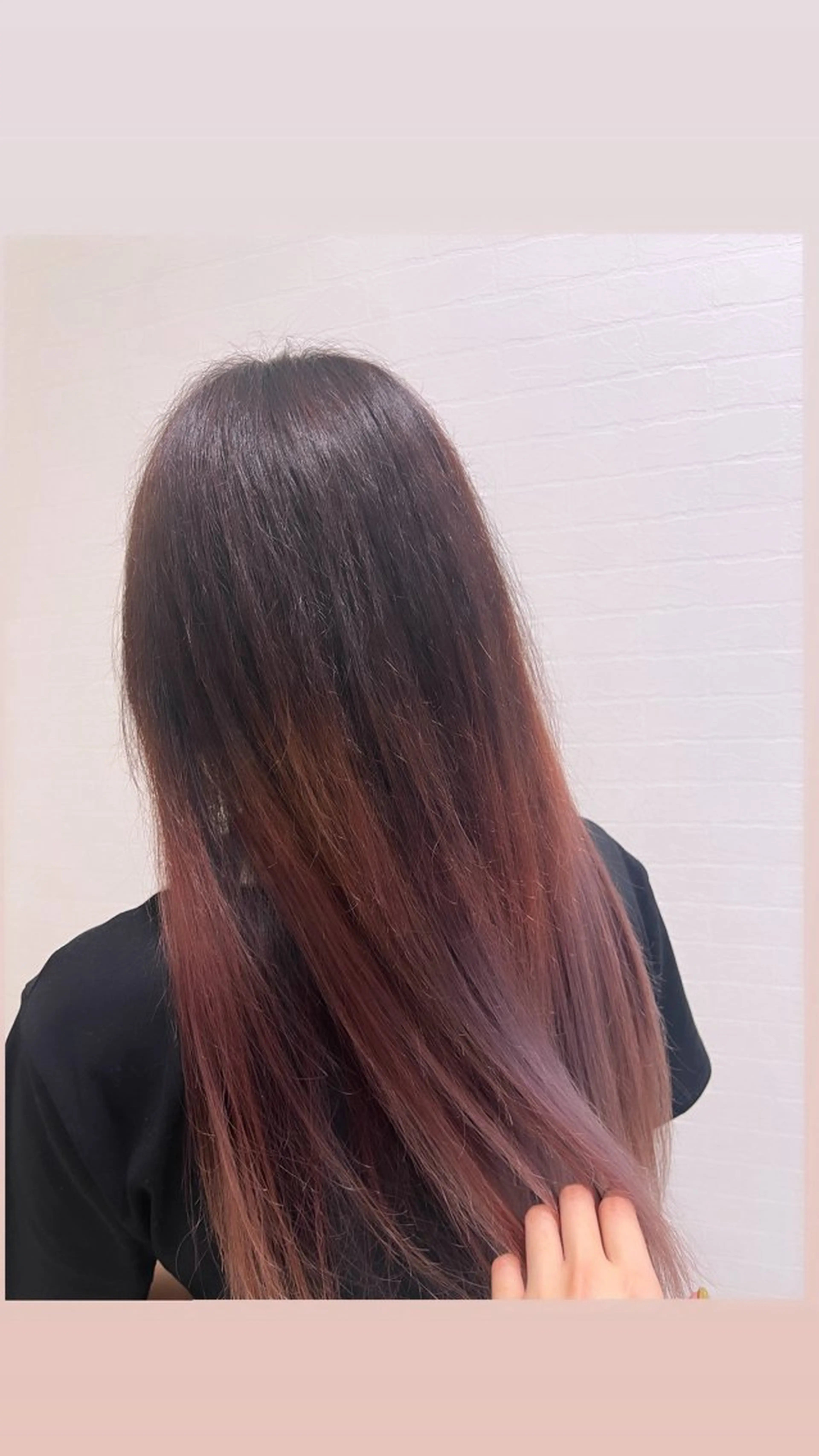 ロング カラー ヘアカラー 🫧透明感カラー🫧 mana🫧のヘアスタイル