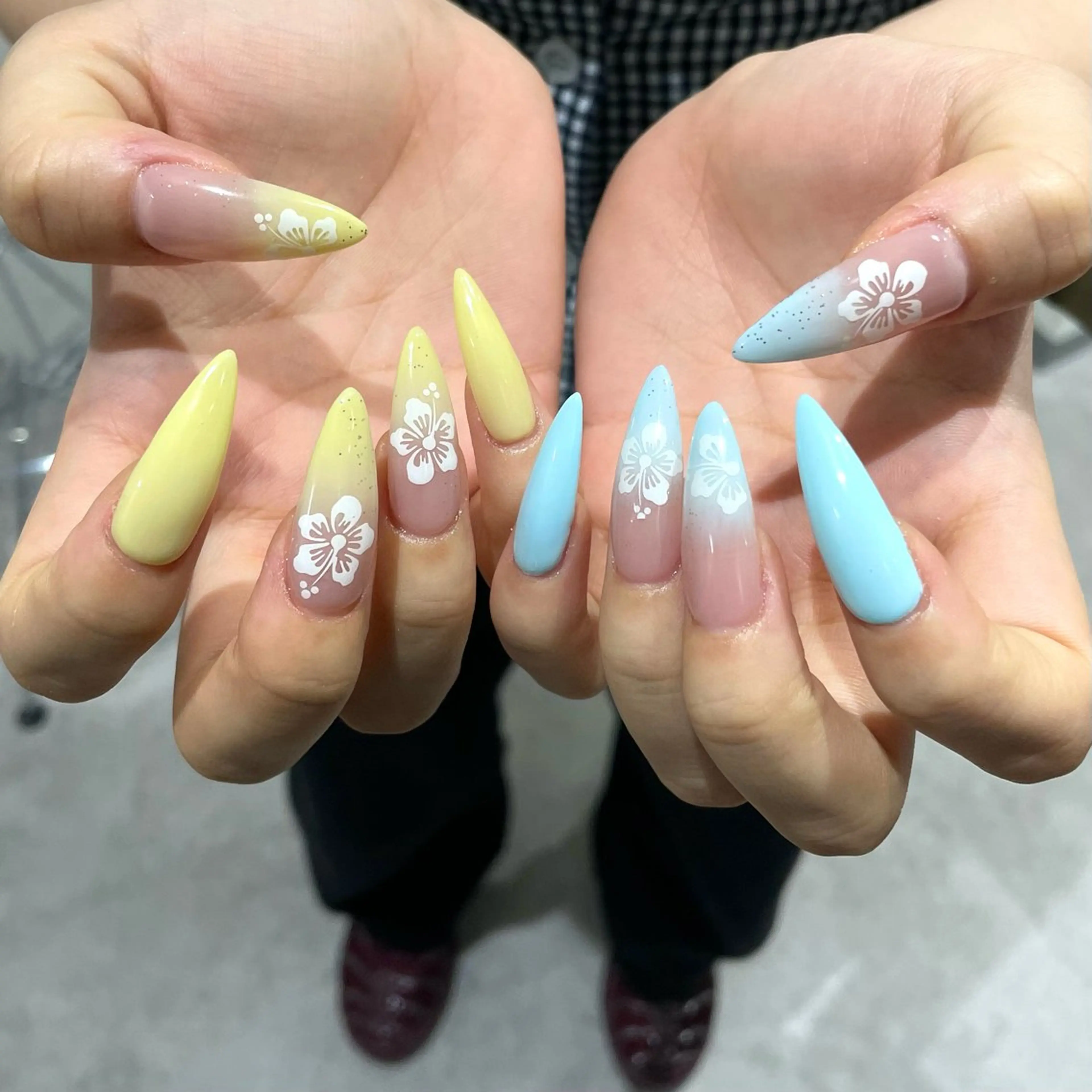 【オフなし】🤍1cm以上の長さ出し/チップスカルプ持ち込みデザイン🧸🎀アート６本までの写真