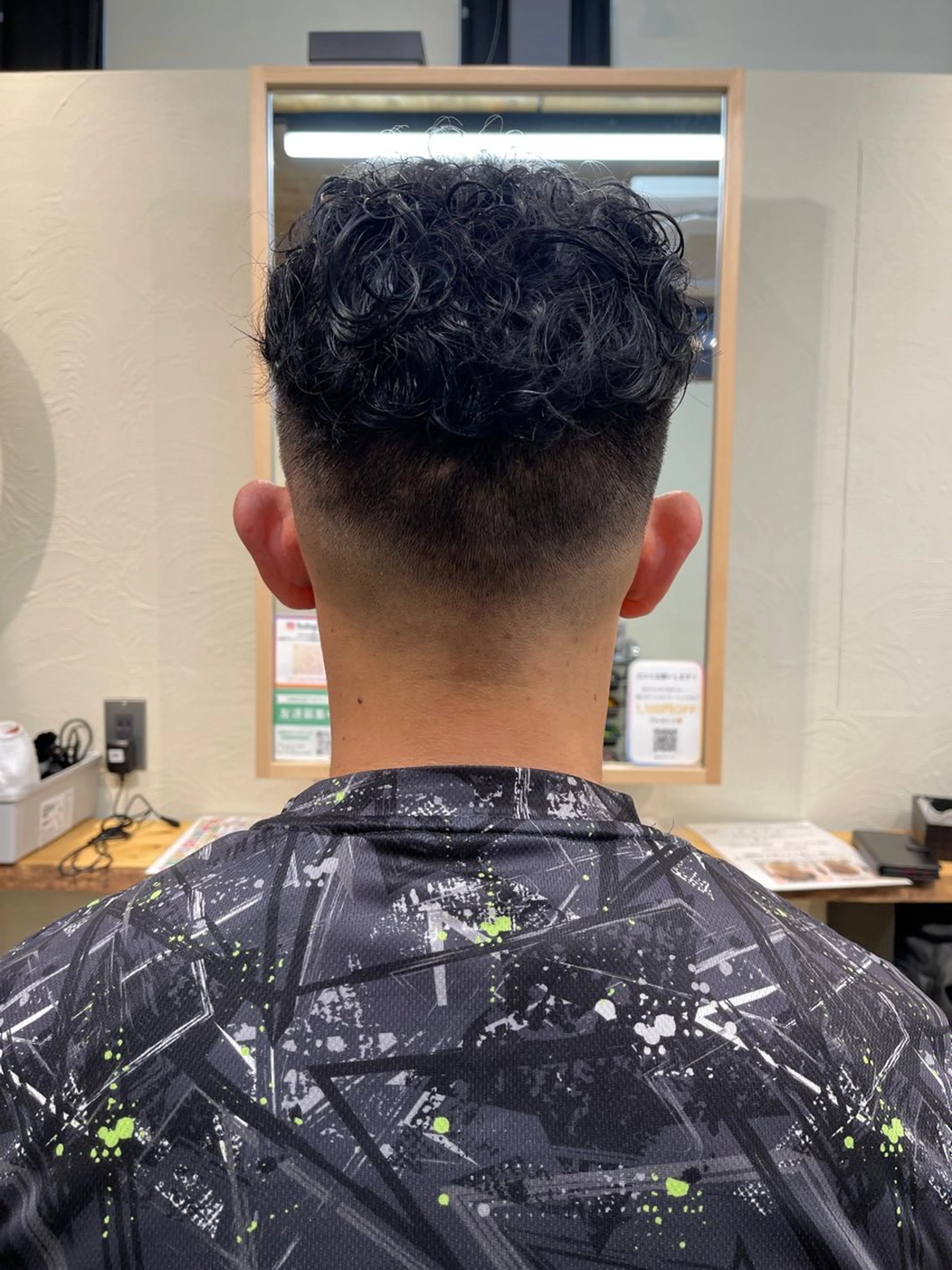 パーマ 女性理容師 さちのヘアスタイル