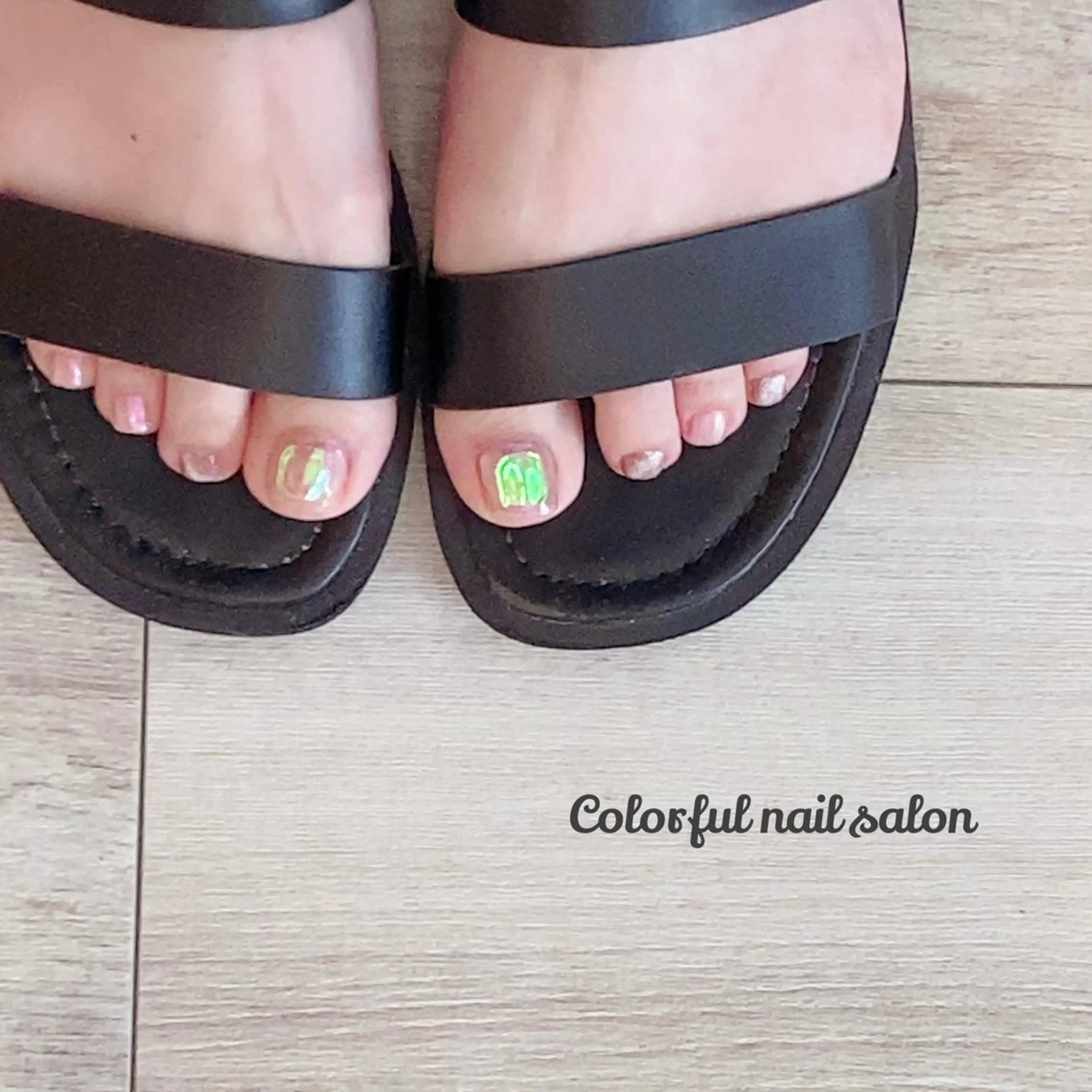 ネイル 氷ネイル・うるうるネイル マグネットネイル le’a所属・Le'a nail&eyesのマツエク・マツパデザイン