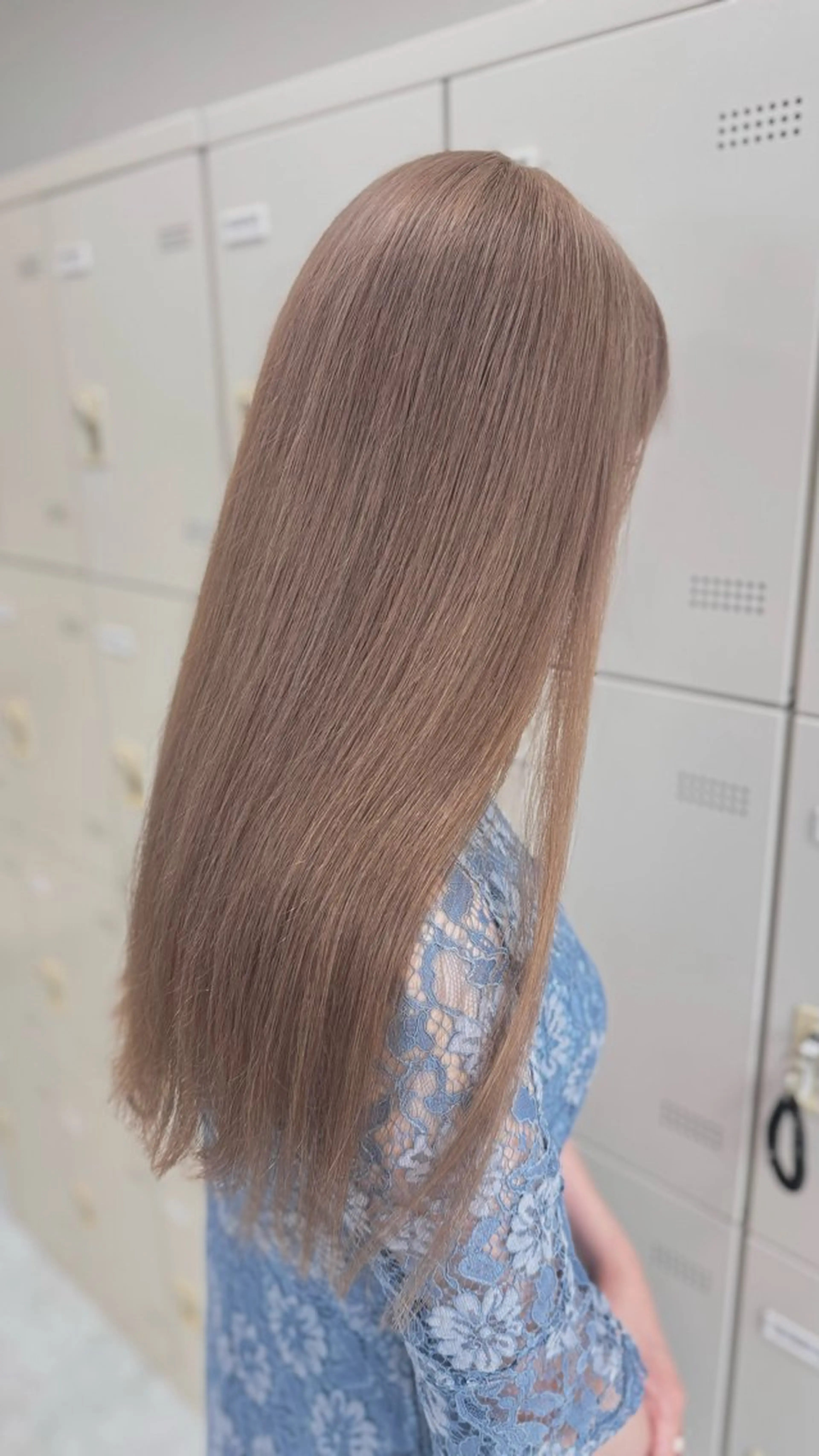 ロング カラー ヘアカラー ヘッドスパ ヘアセット 透明感ハイトーン☁️ 斗和🫧天神のヘアスタイル