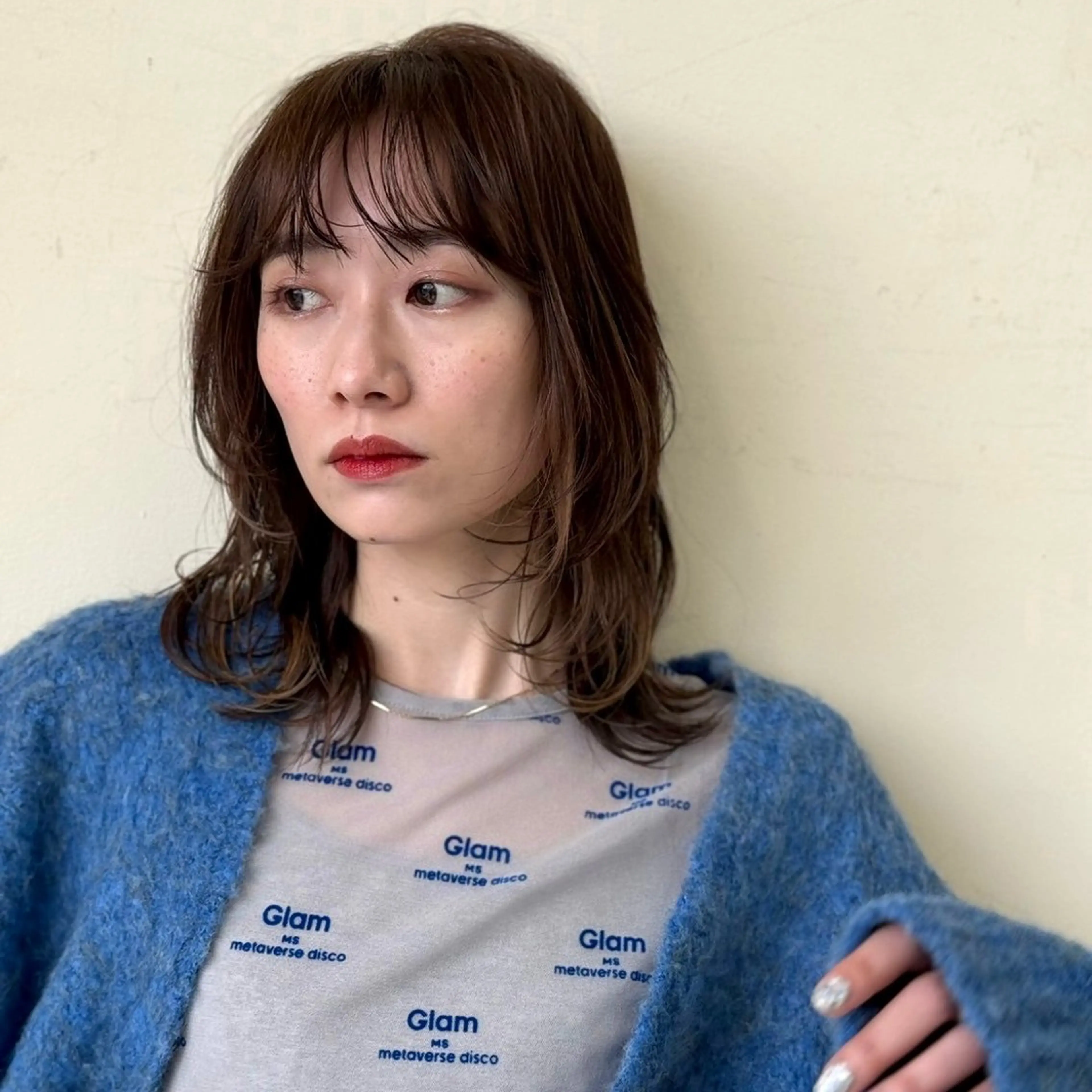 ミディアム ハピネス所属・川本 真鈴のヘアスタイル