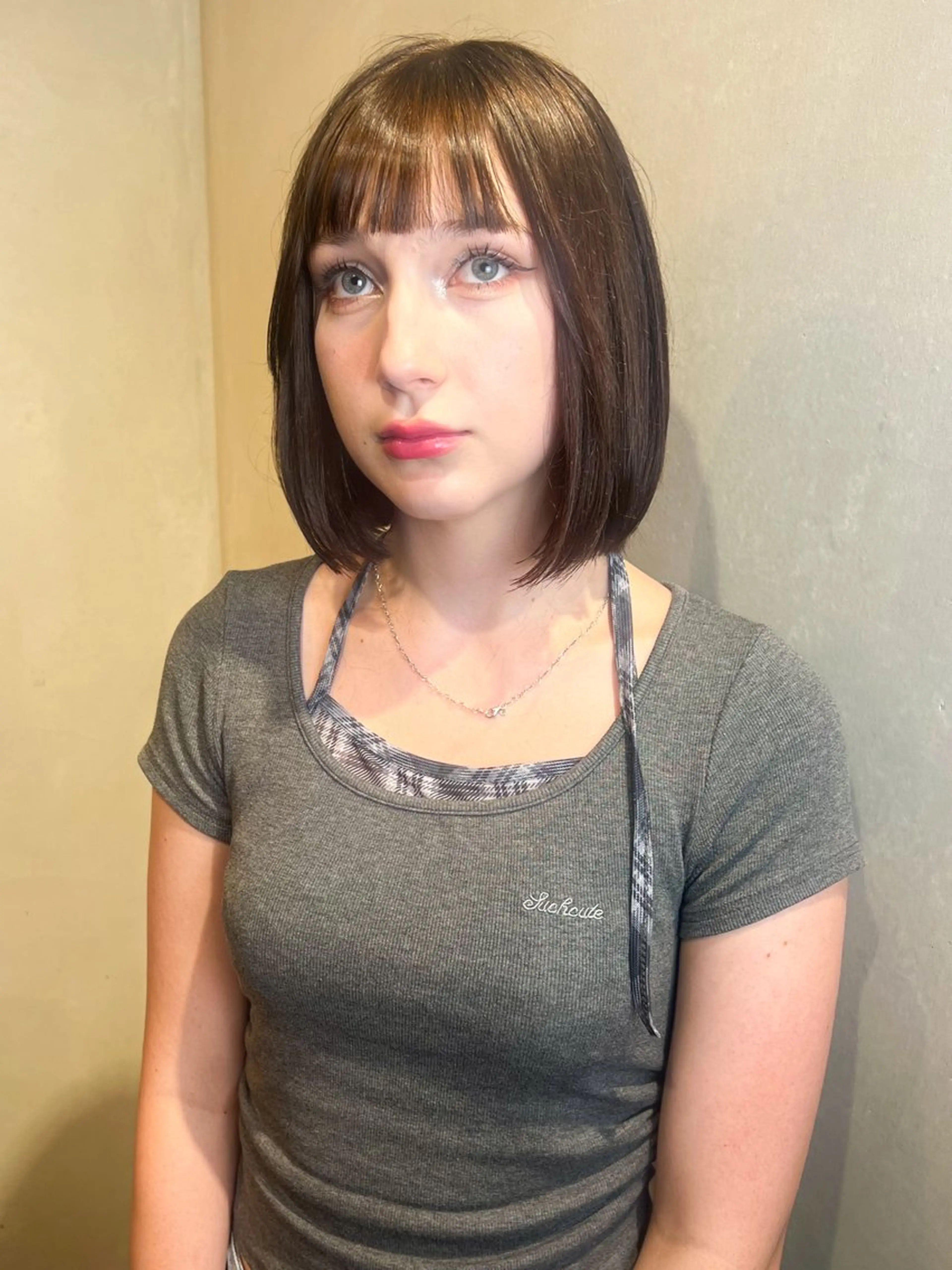 ショート カット ヘアカラー トリートメント Aya/四条烏丸/ インナーカラーのヘアスタイル