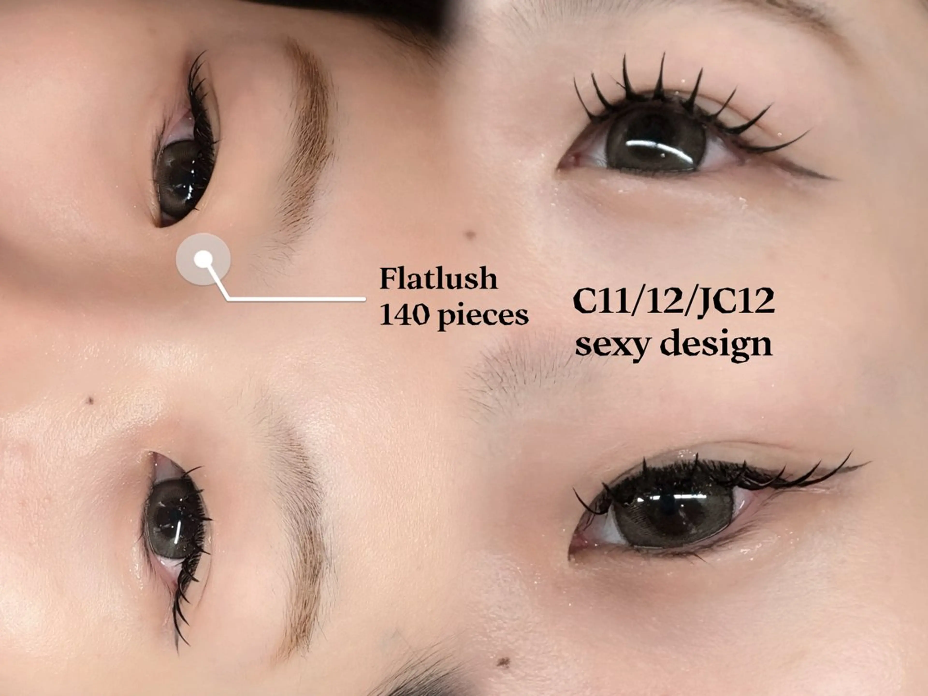 マツエク・マツパ フラットラッシュ sofa八王子店💫 Izumi👀のマツエク・マツパデザイン