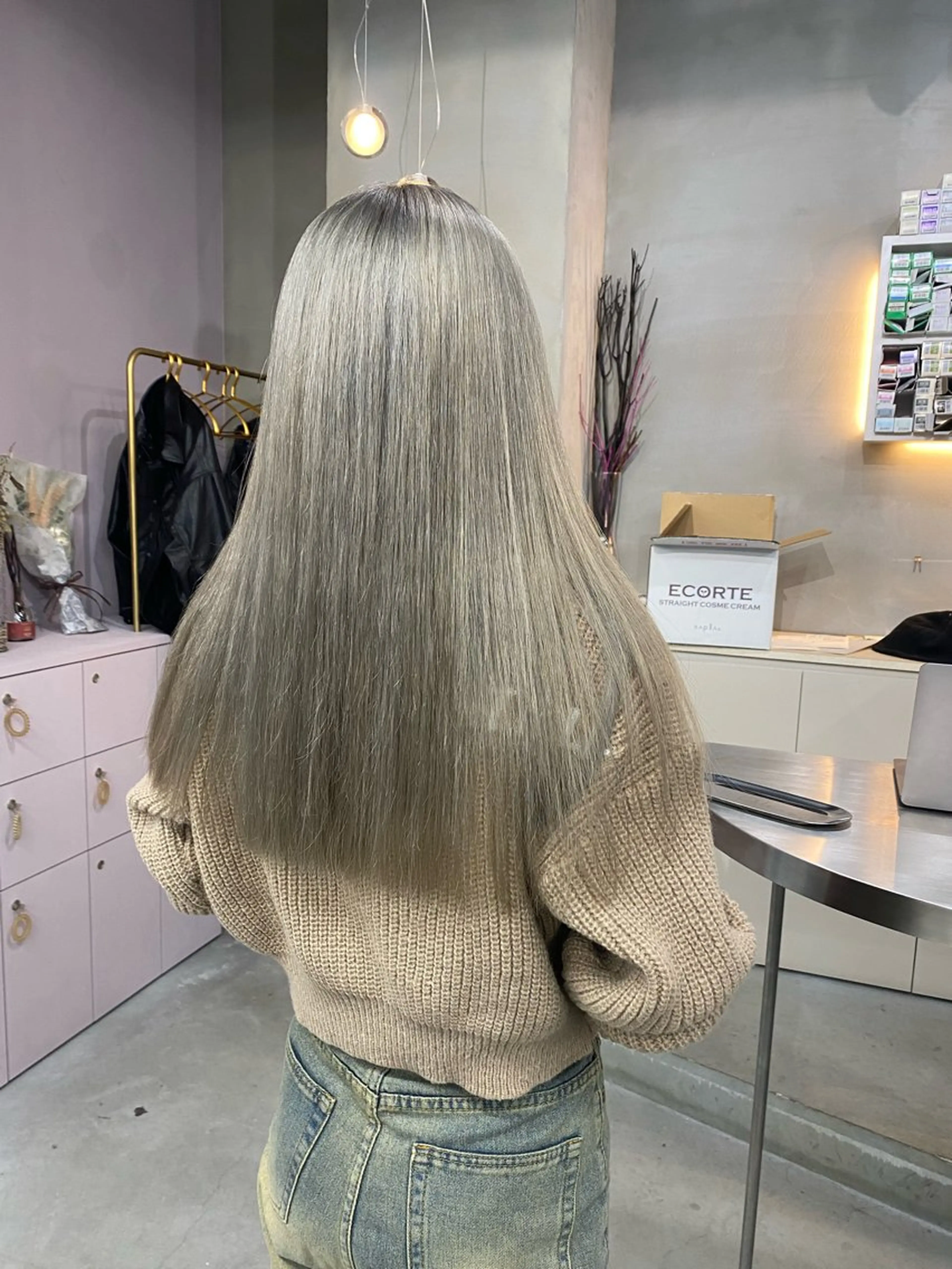ロング カラー ヘアカラー qulim所属・前橋 姫奈のヘアスタイル