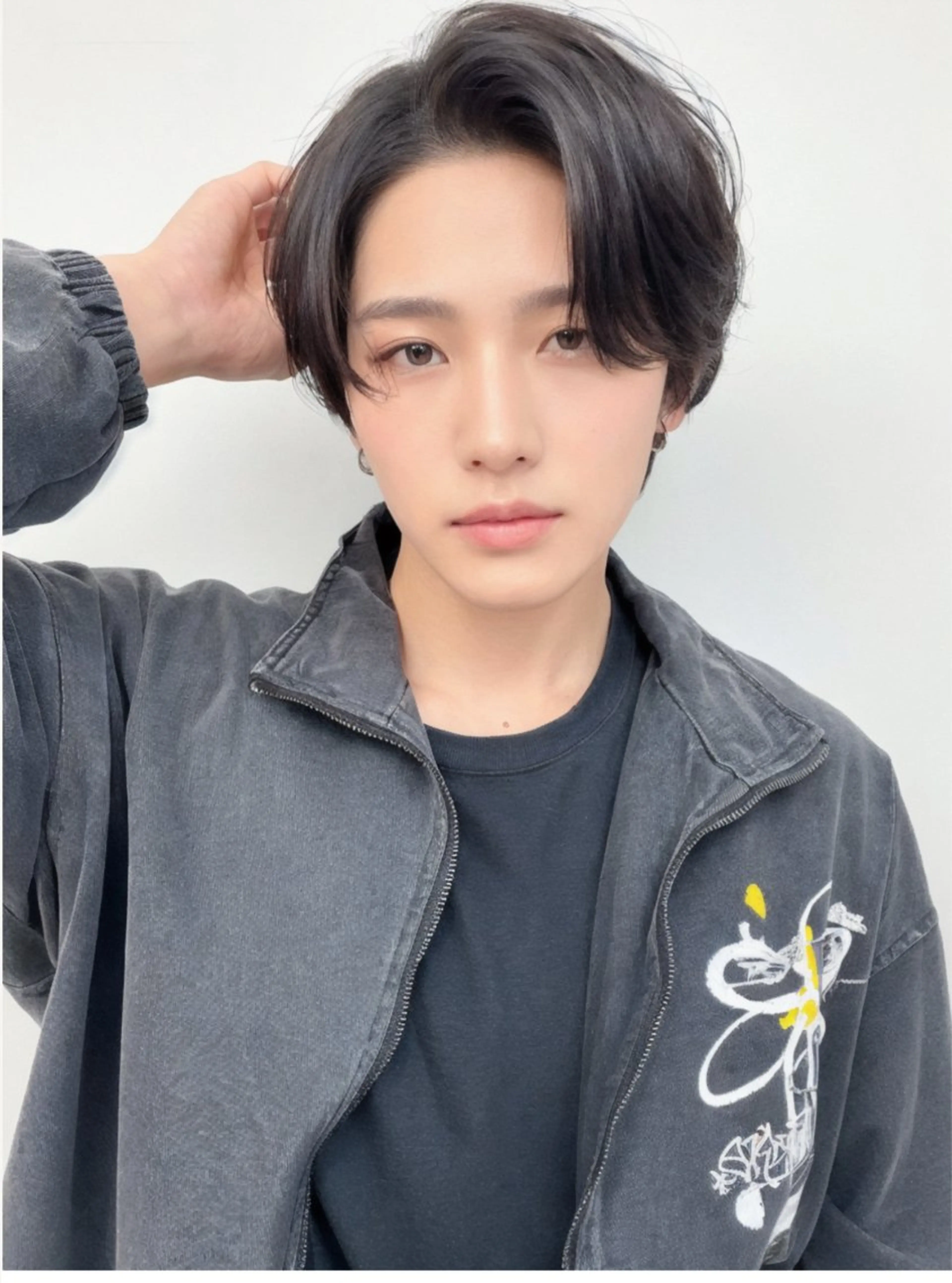 ショート パーマ メンズ メンズパーマ 学生（メンズ向け） 学生 カット パーマ 加藤 いくみのヘアスタイル