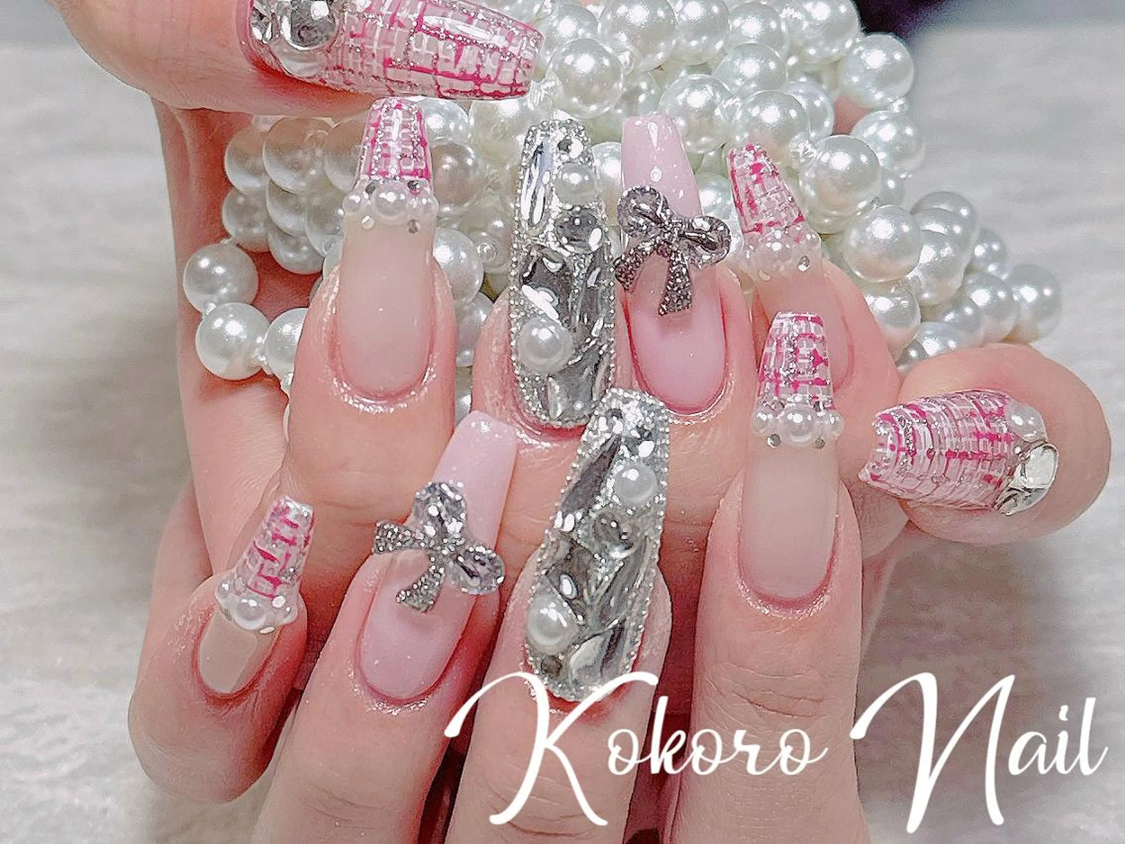 ネイル ハンドネイル 💗KOKORO NAIL💗のネイルデザイン
