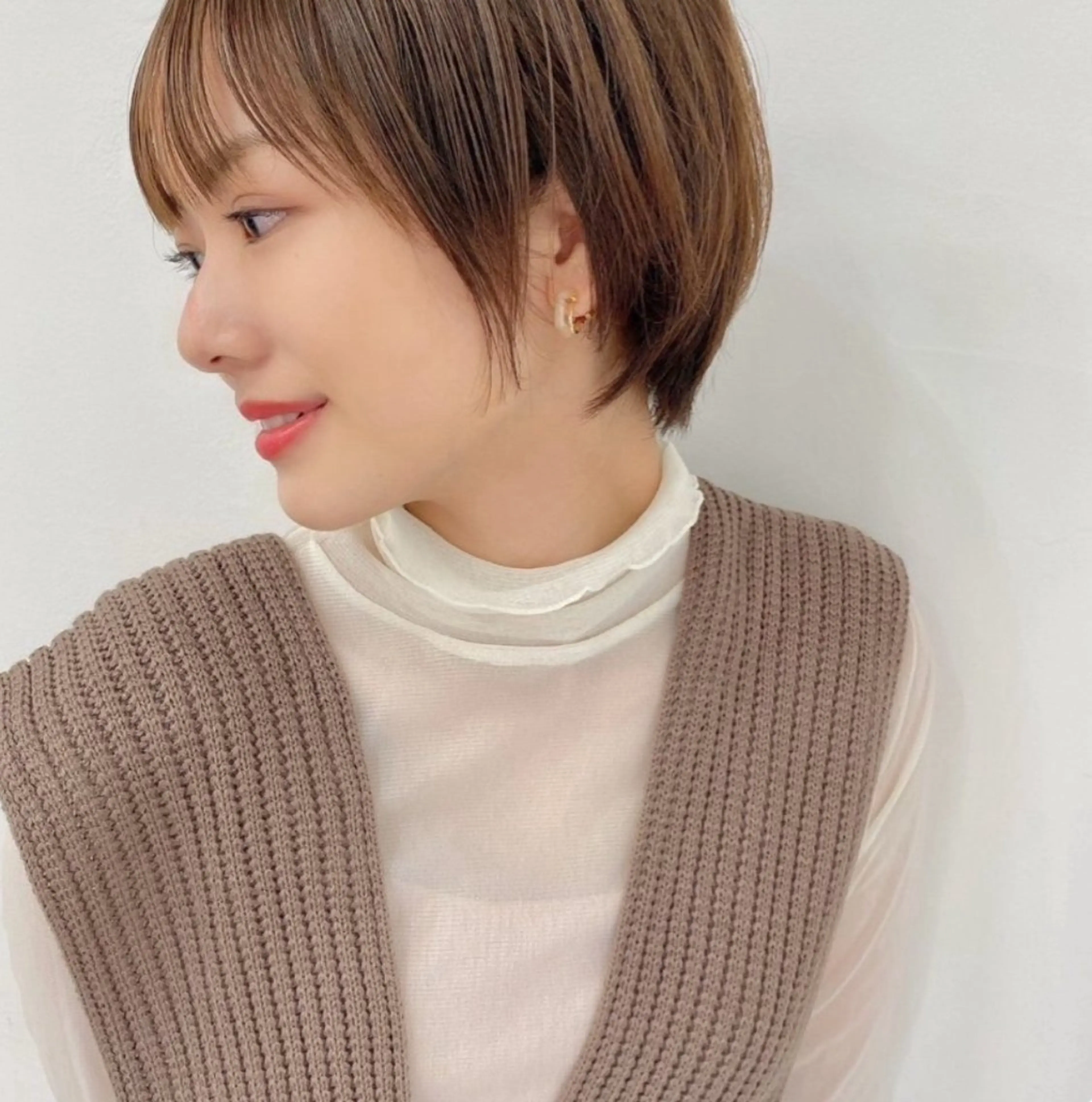 ショート ショートヘア hana✂︎メンズ ニュアンスパーマのヘアスタイル