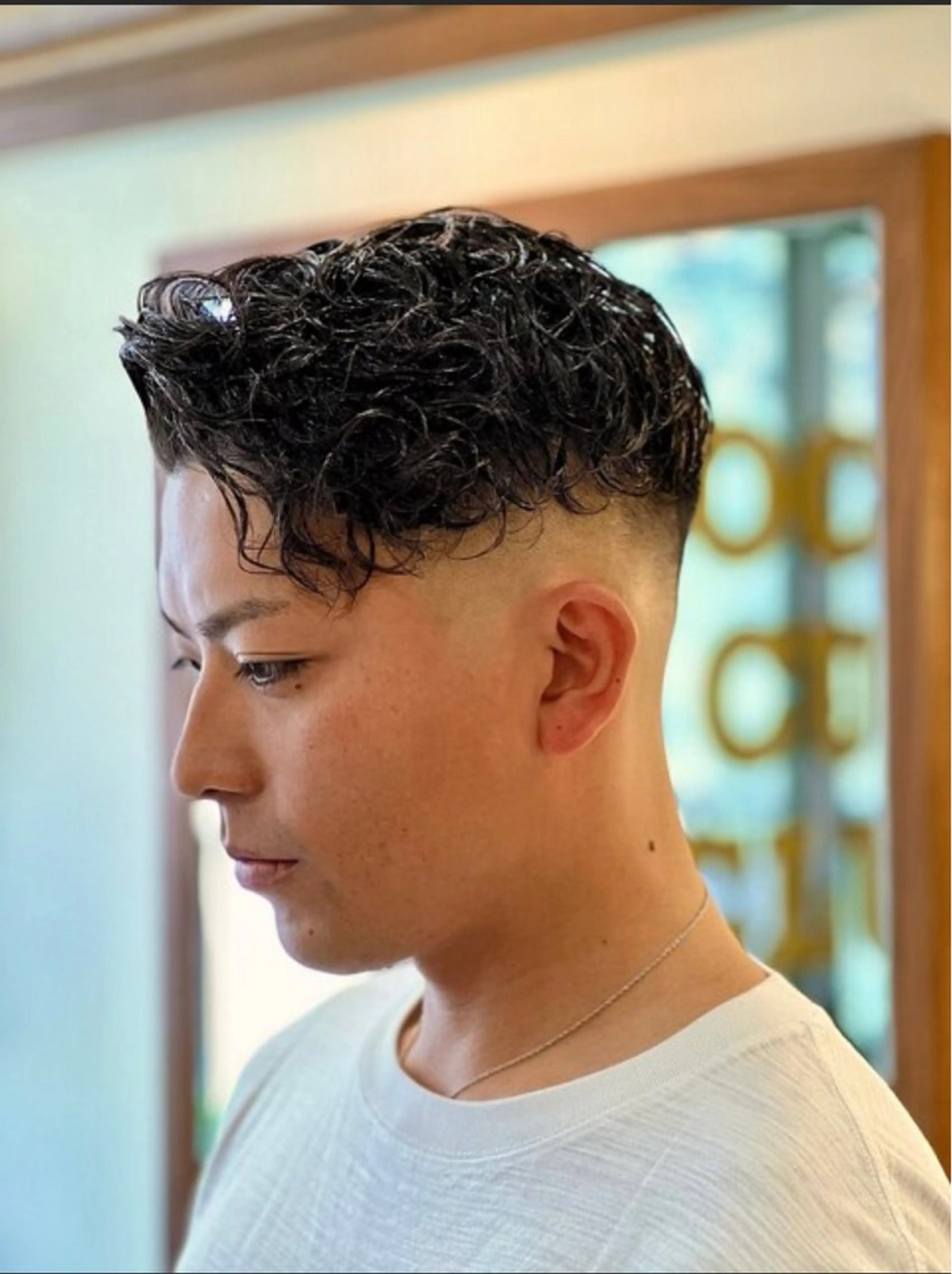 ショート パーマ LOCALCUTCLUB所属・パーマ職人👏 岡田佳樹のヘアスタイル