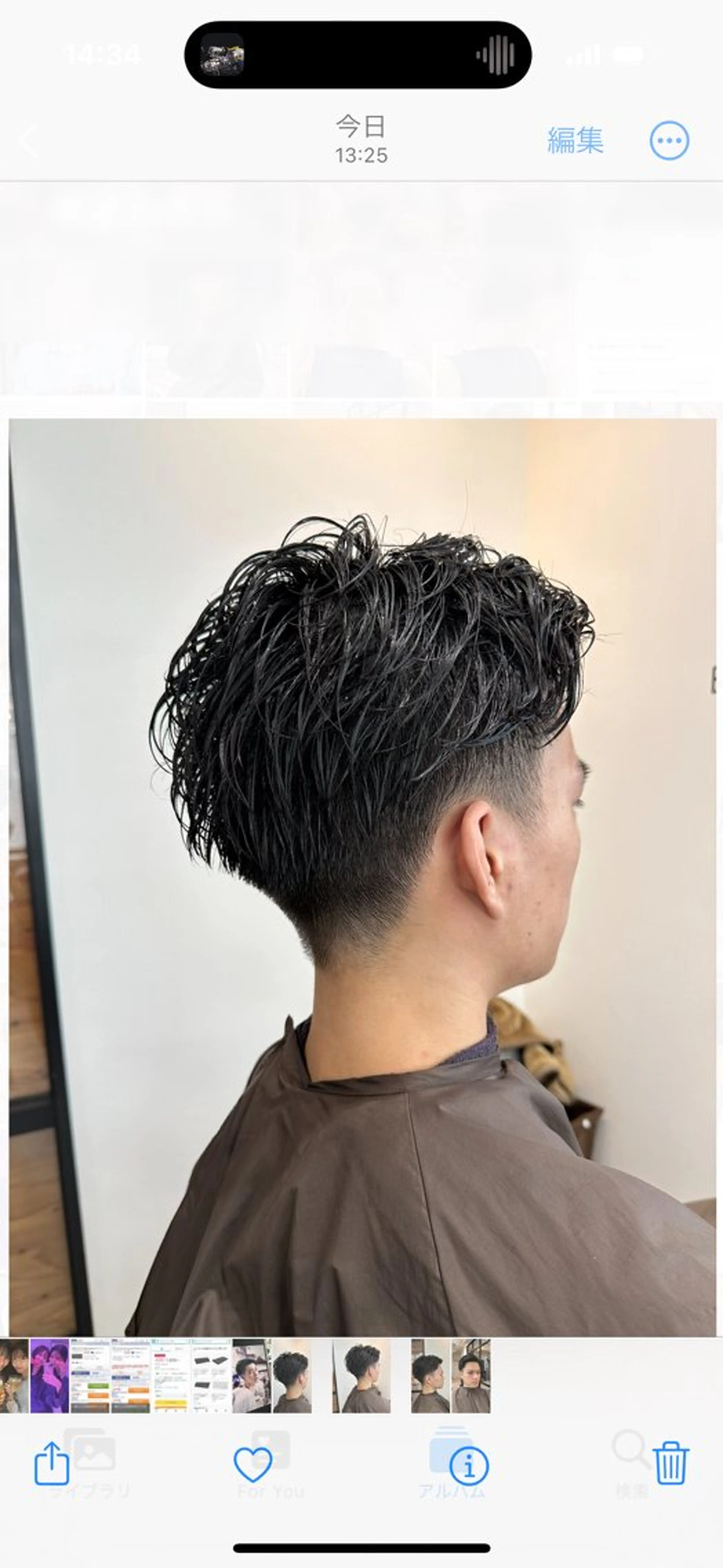 メンズ ツーブロック カット メンズカット クドウユウキのヘアスタイル