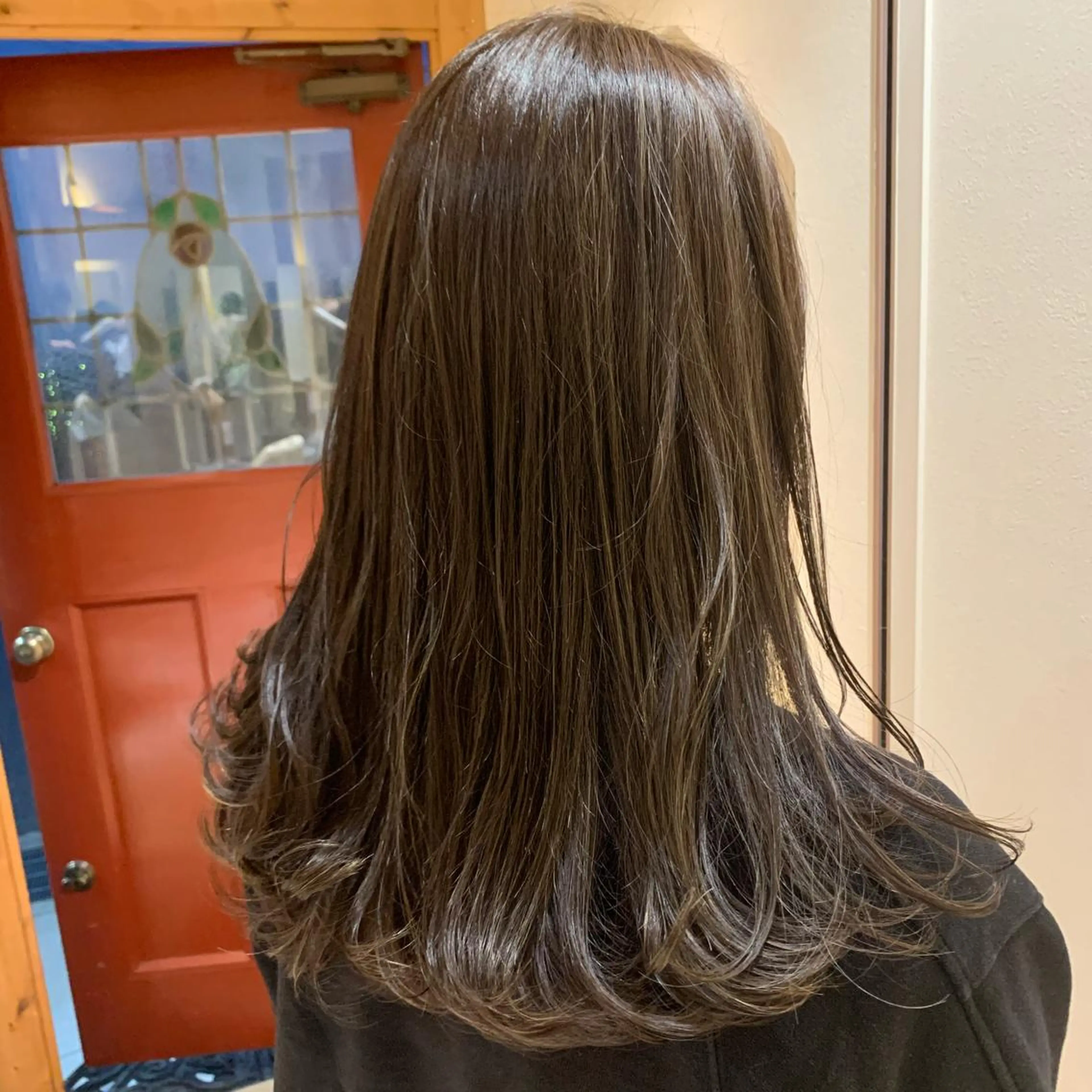 ロング カラー 組藤 沙奈のヘアスタイル