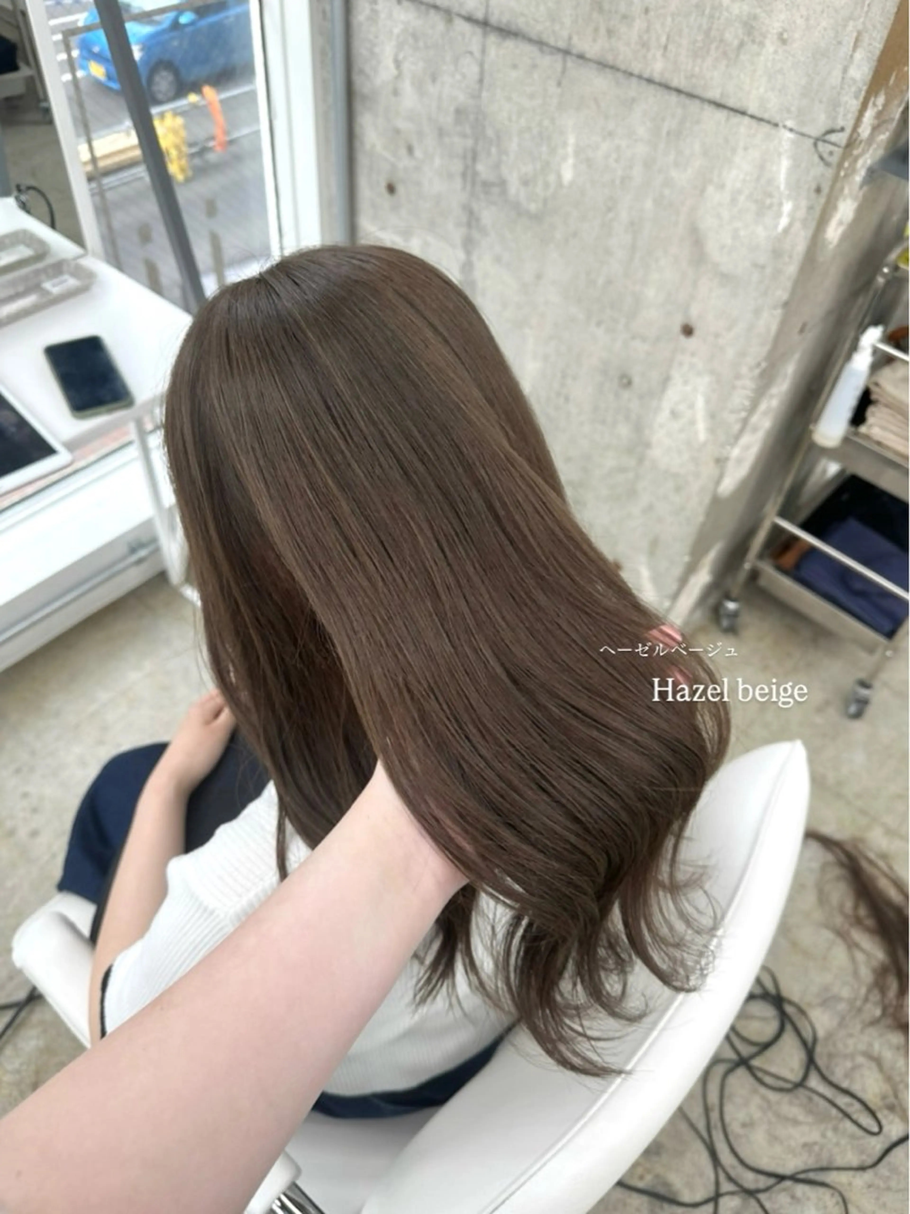 ロング カラー ヘアカラー jjeno所属・aisa 札幌カラーモデル🎀のヘアスタイル