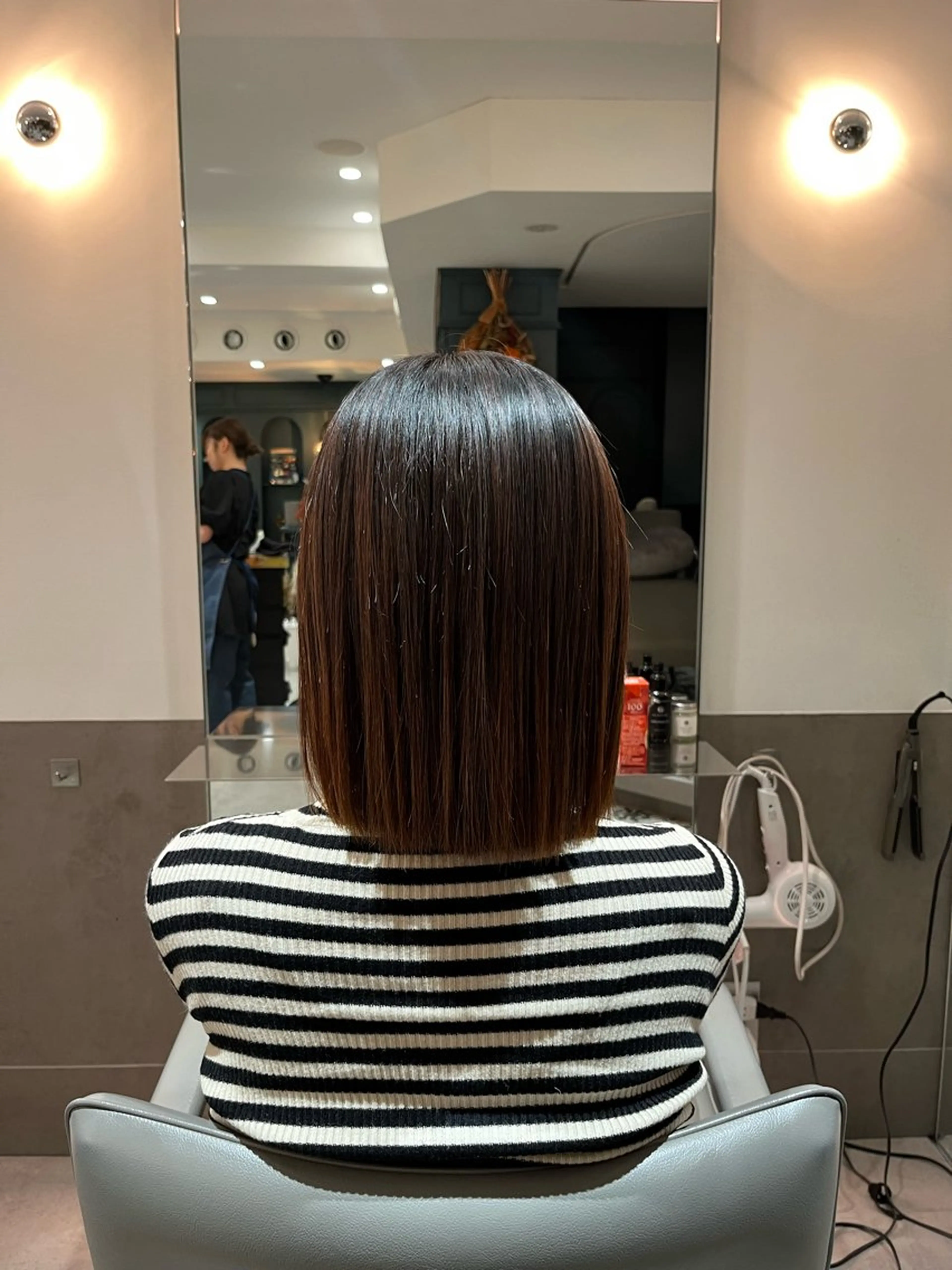 ミディアム カット 🍊暖色カラー🍊 sakuraのヘアスタイル