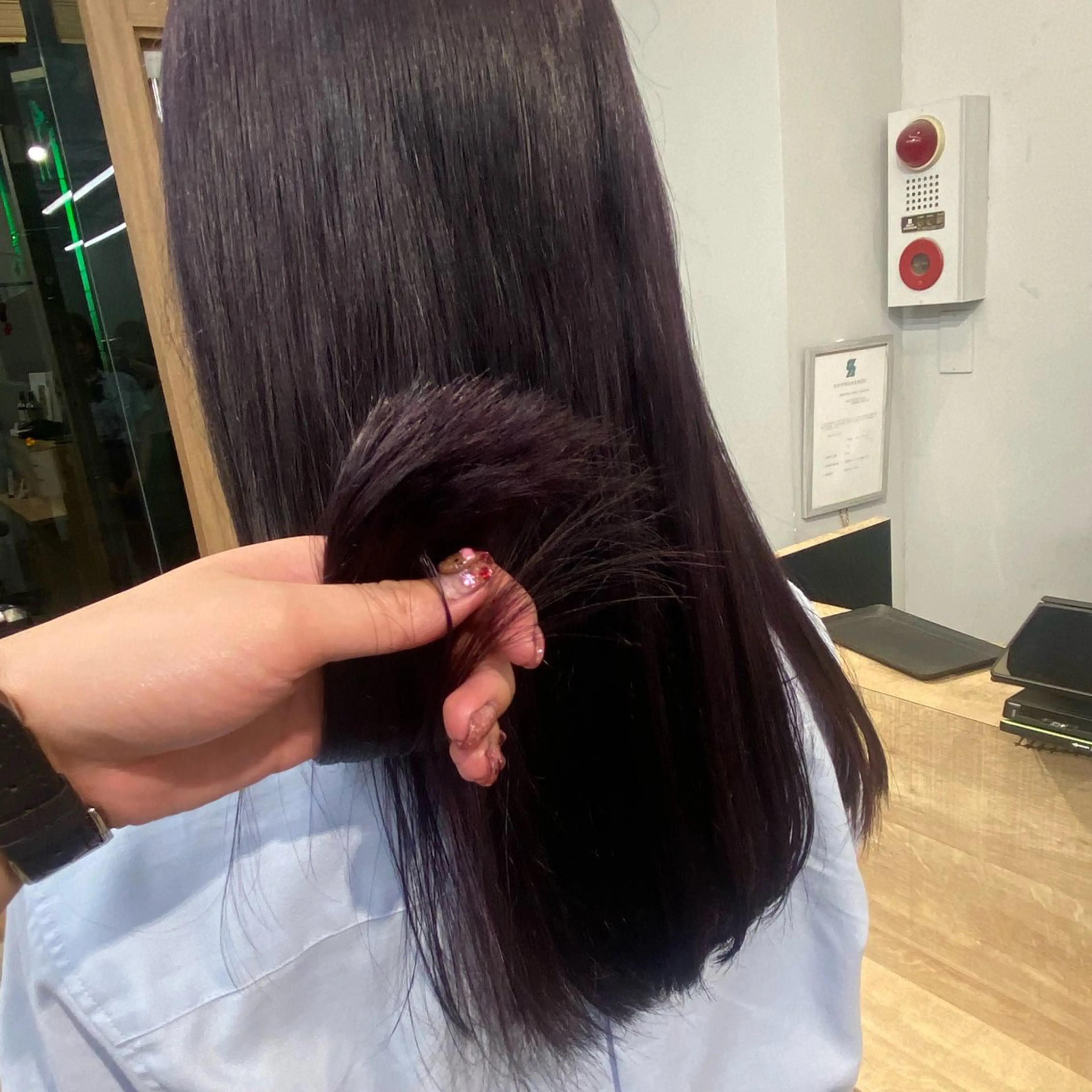 セミロング EGO 池袋 RIO🖤⋆͛*͛のヘアスタイル