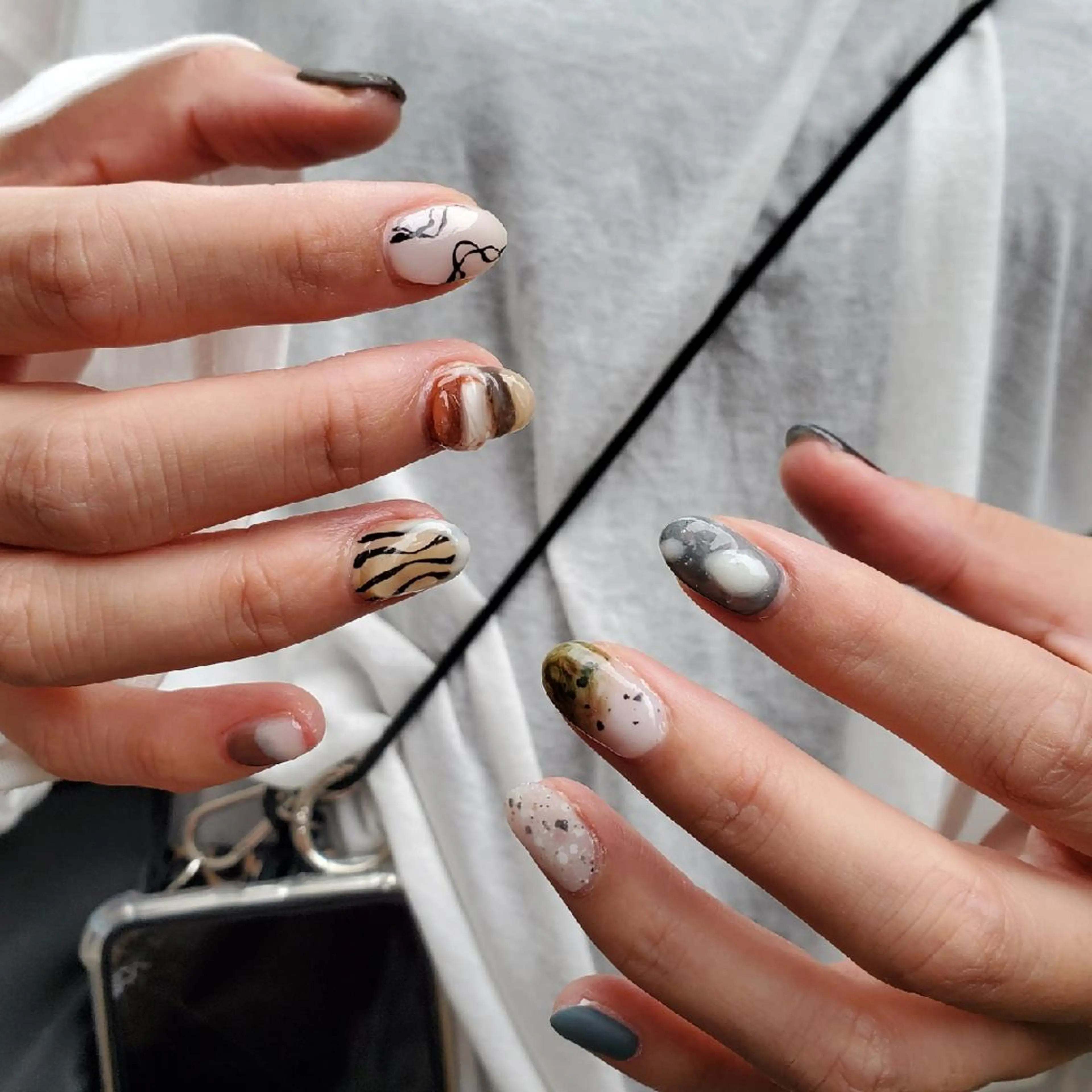 ネイル ハンドネイル 店長 佐藤のネイルデザイン