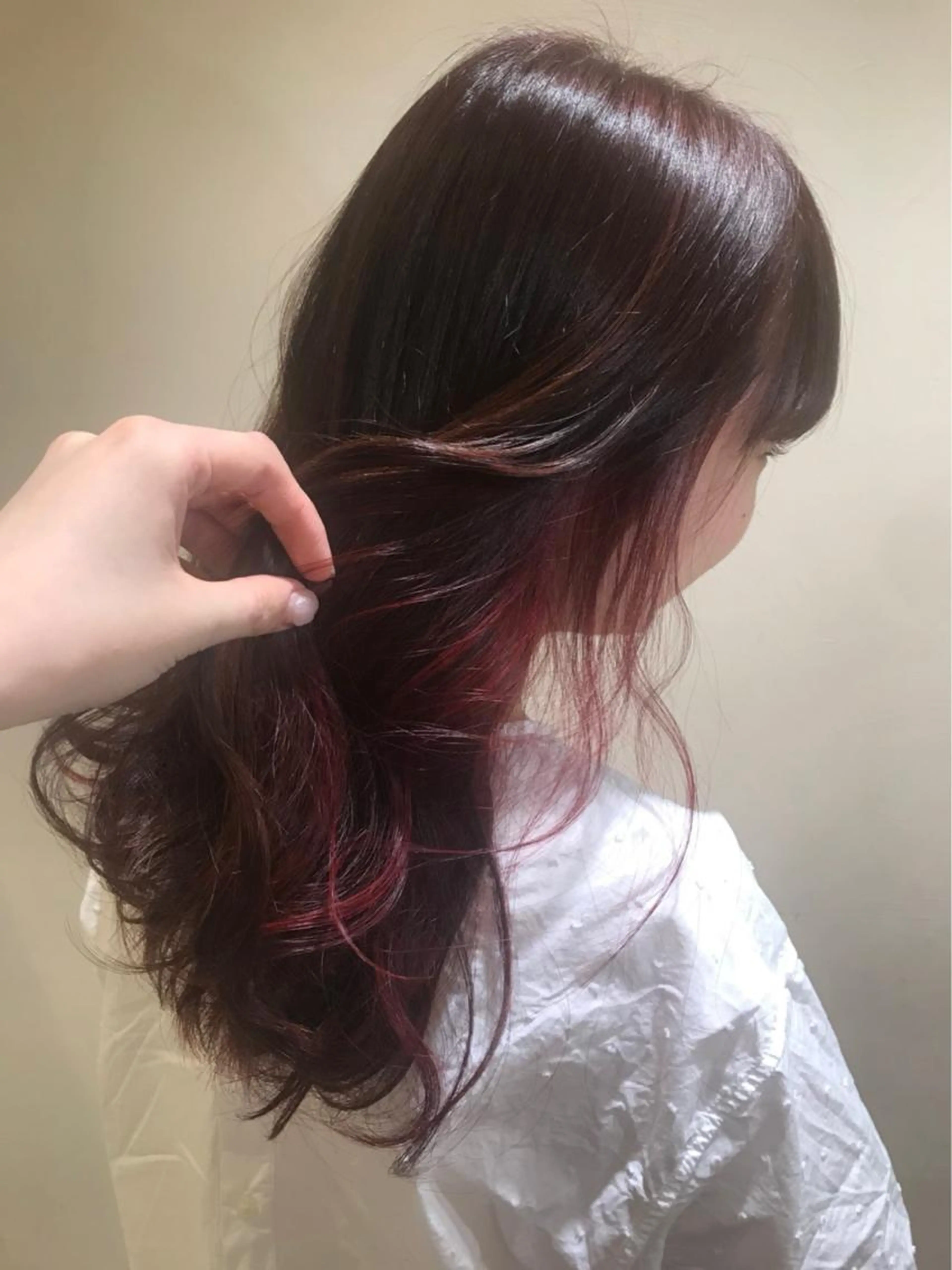 カット＆デザインカラー＆トリートメントの写真