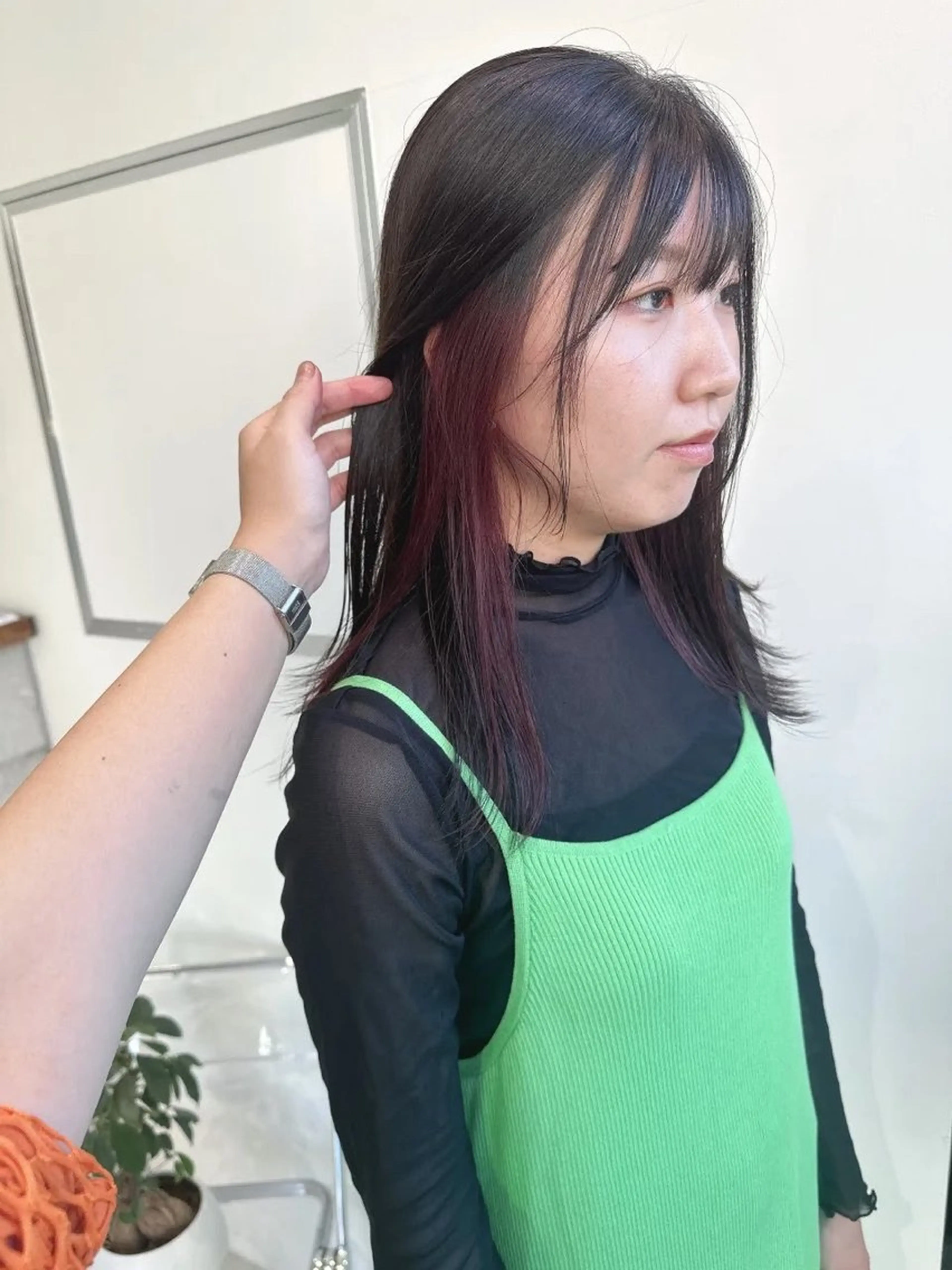 セミロング pole pole所属・坂本 美佳のヘアスタイル