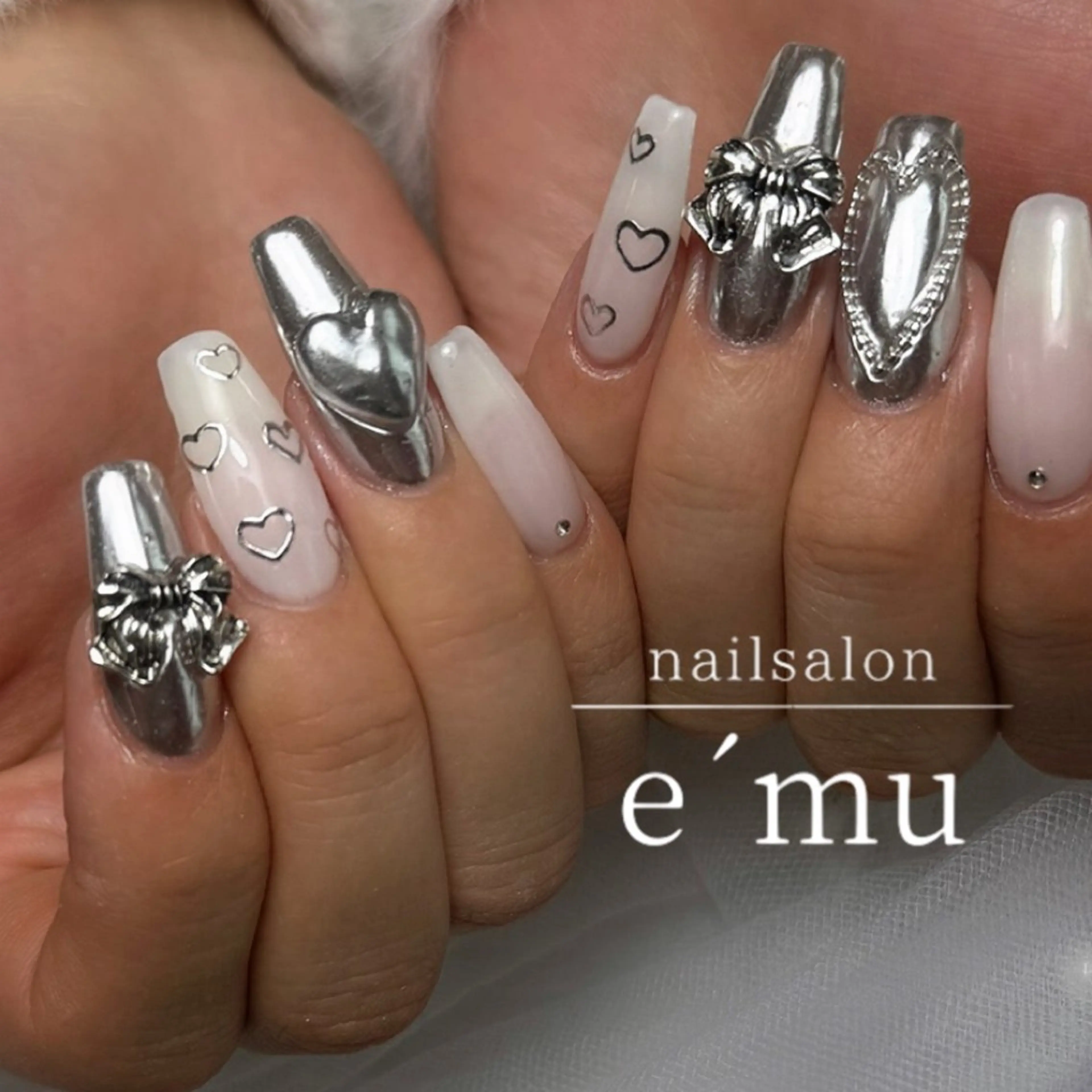 ネイル ハンドネイル nailsalon e´muのネイルデザイン