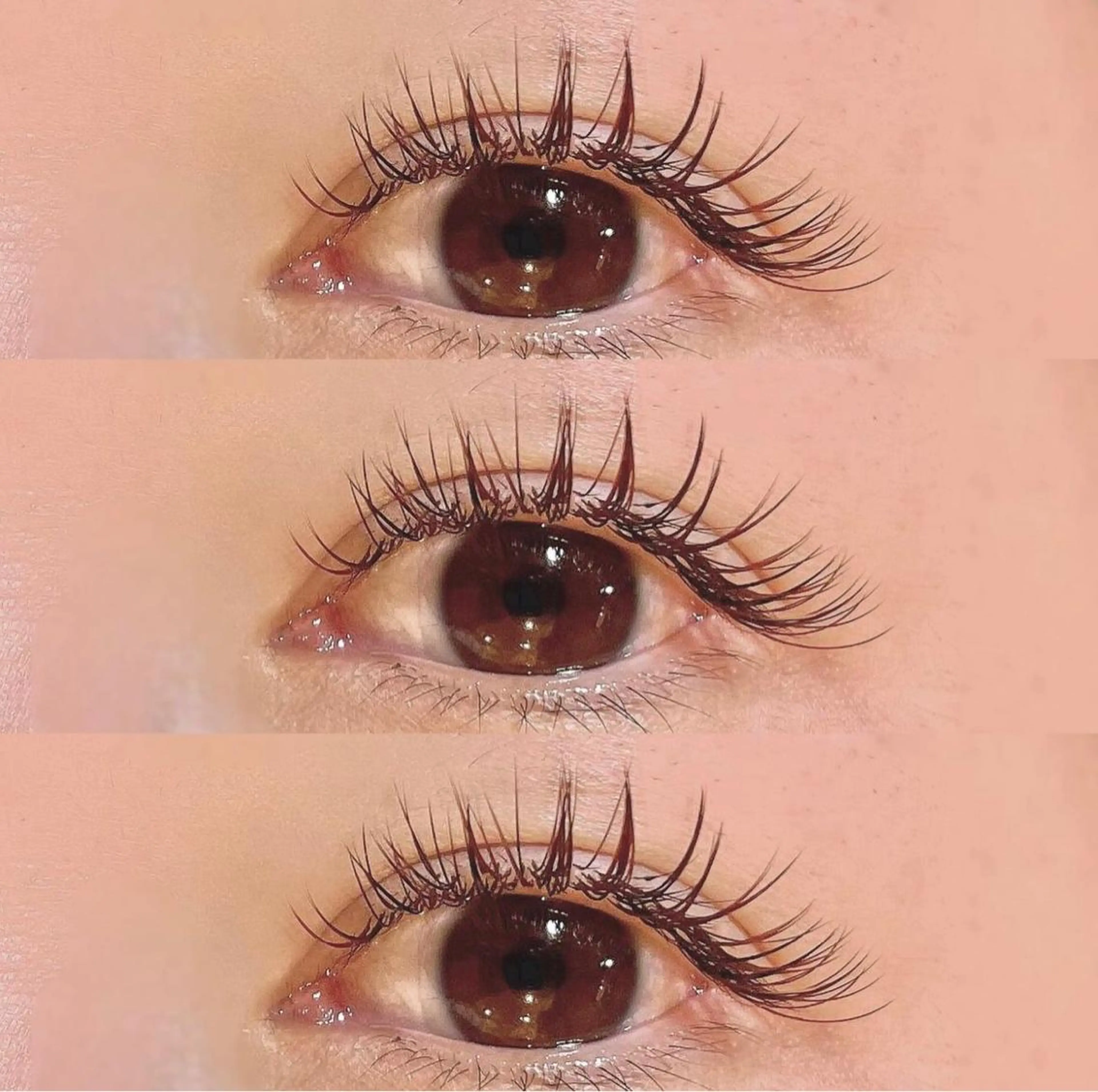 マツエク・マツパ カラーマツエク ナチュラル マツエク 西村 未羽/ﾏﾂｴｸ /網紅/ﾊﾟﾘのマツエク・マツパデザイン