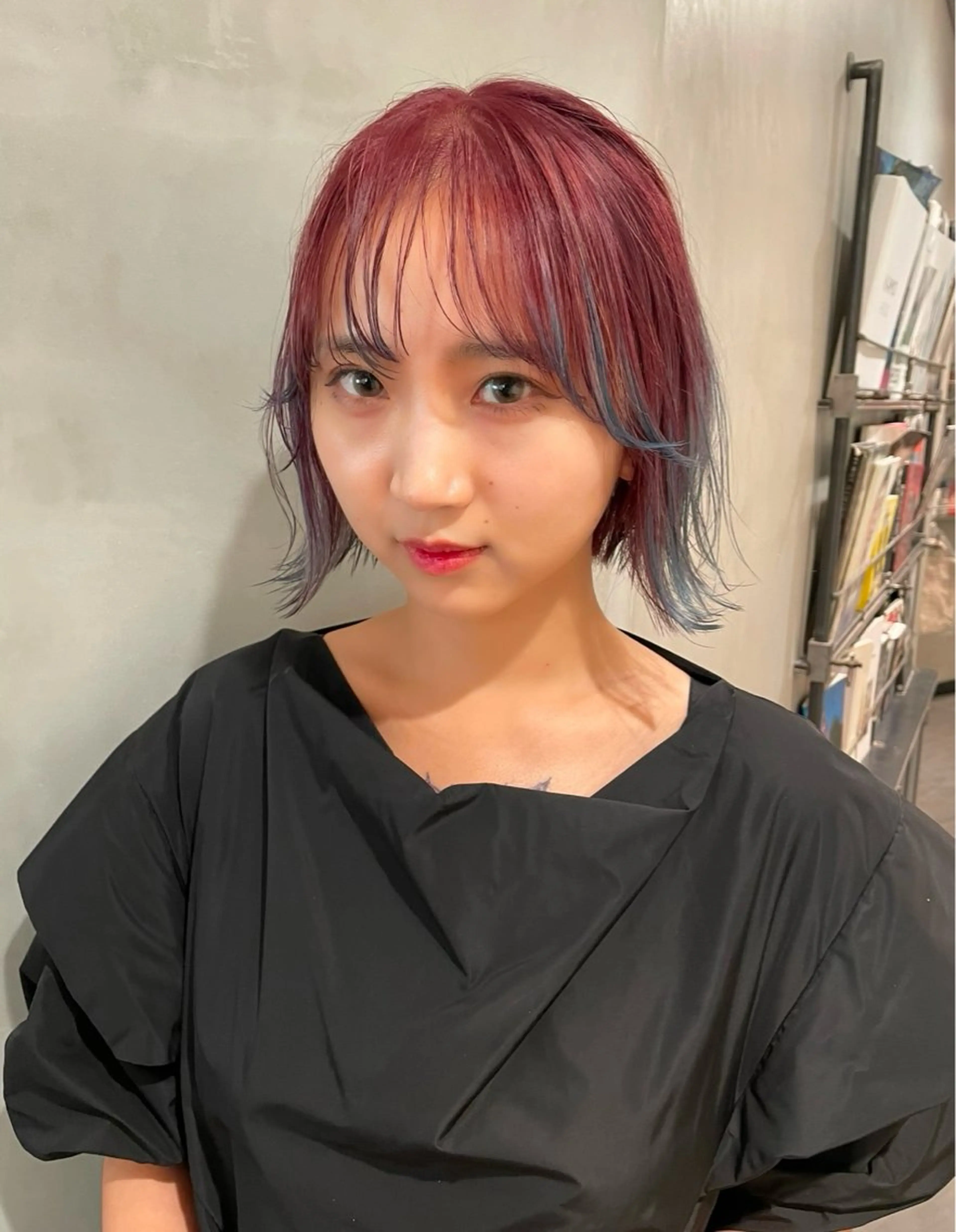 ショート カラー ヘアカラー トリートメント 優 作のヘアスタイル