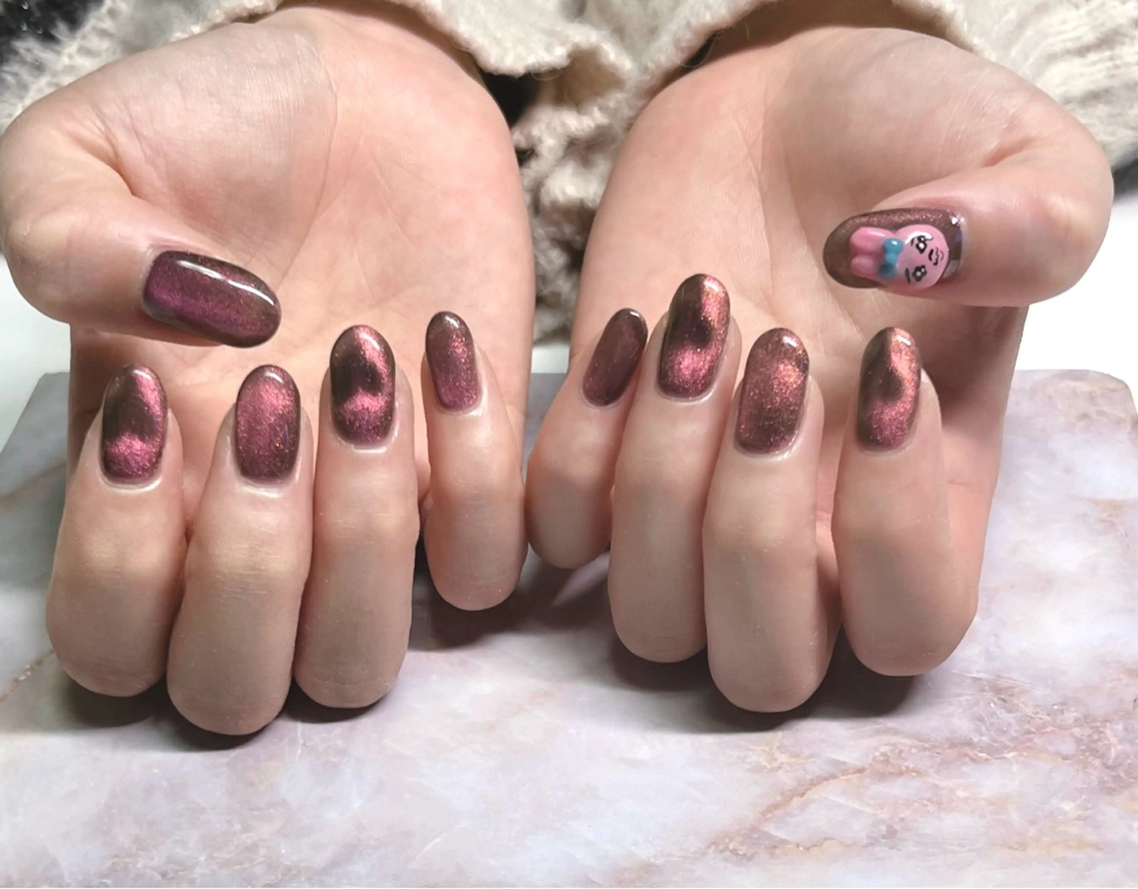 ネイル マグネットネイル plaisir所属・plaisir プレジールネイルのネイルデザイン