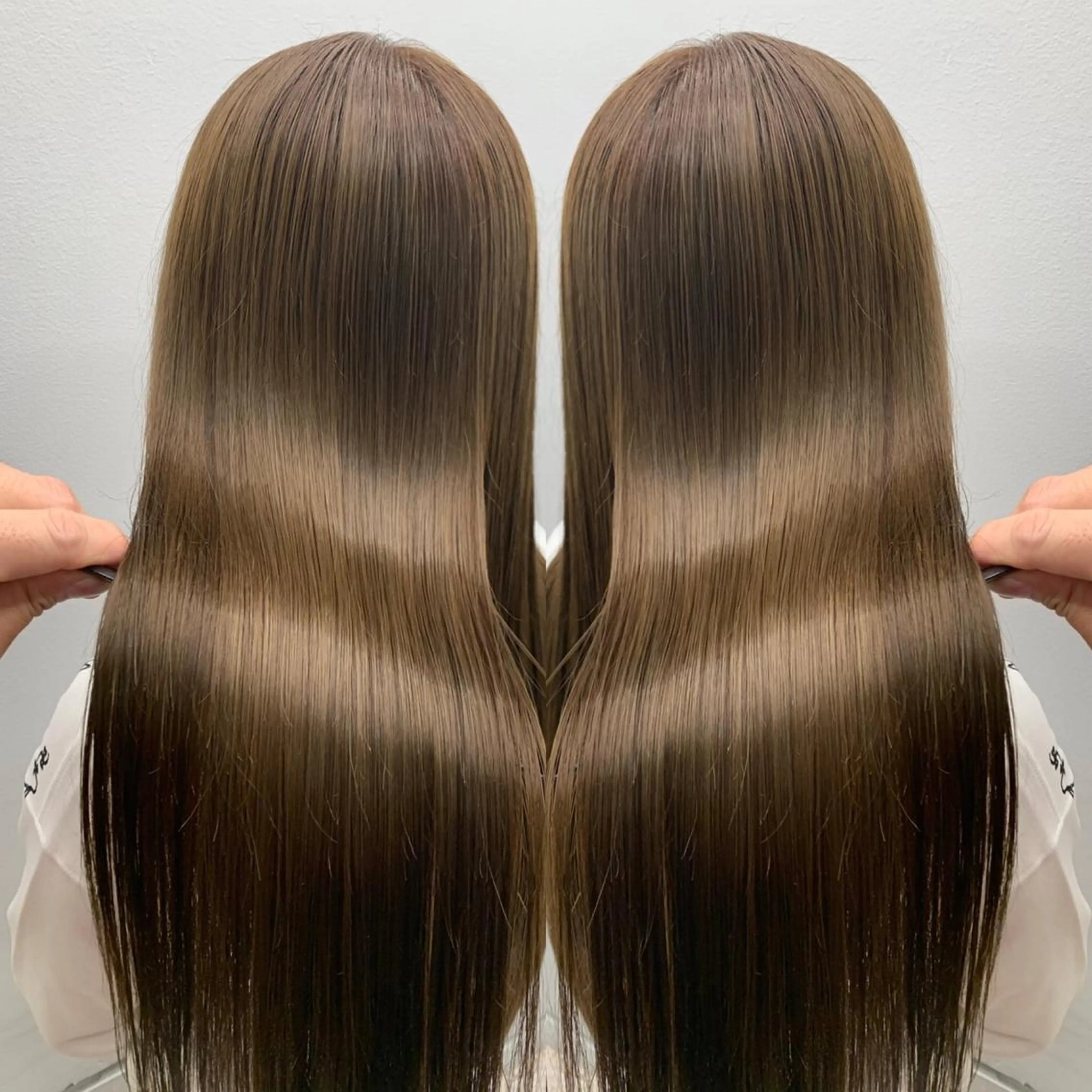 韓国風デザインカット&カラー&髪質改善トリートメントの写真