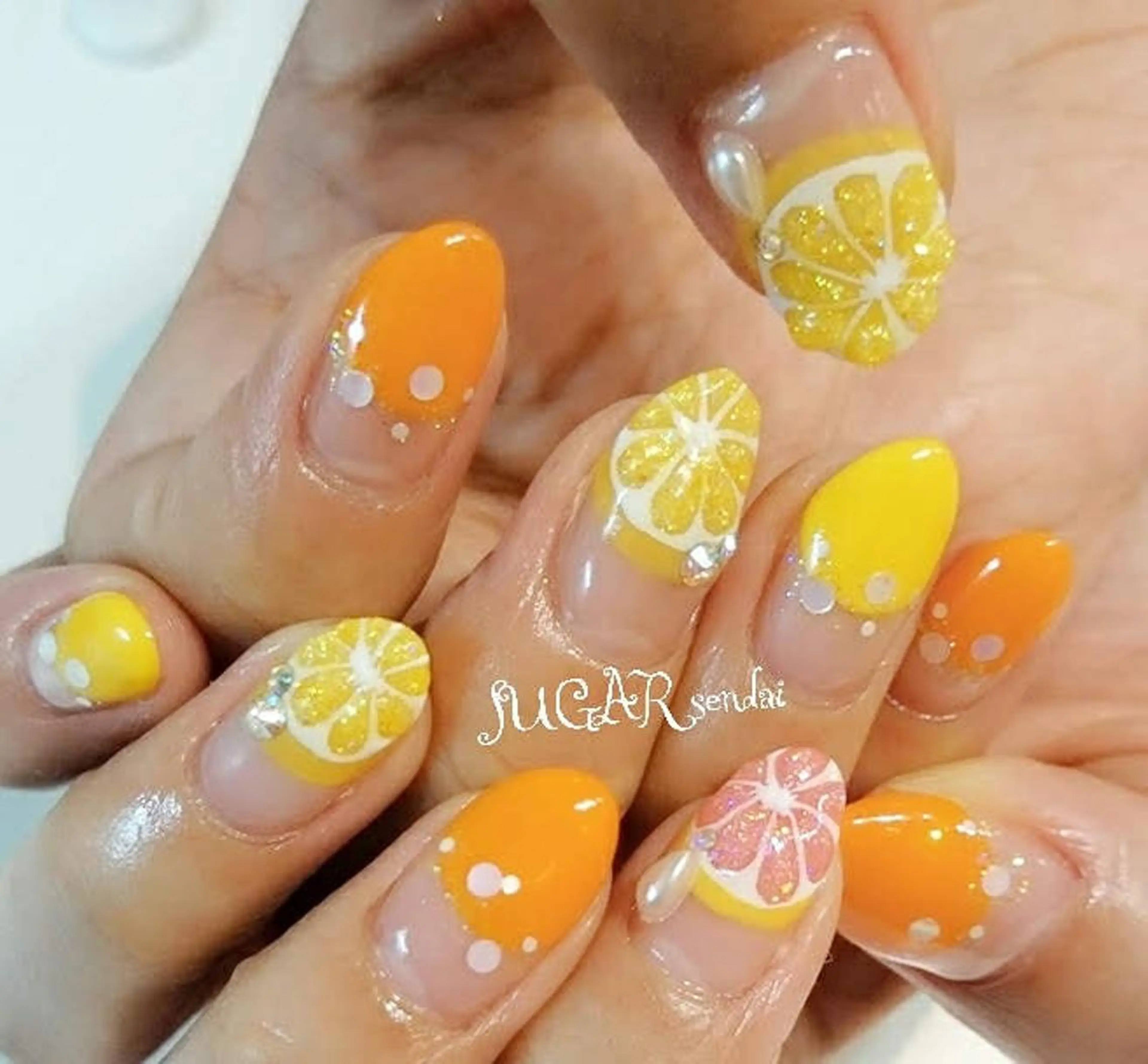 ネイル SUGAR sendai Nail所属・鈴木 ゆかりのネイルデザイン