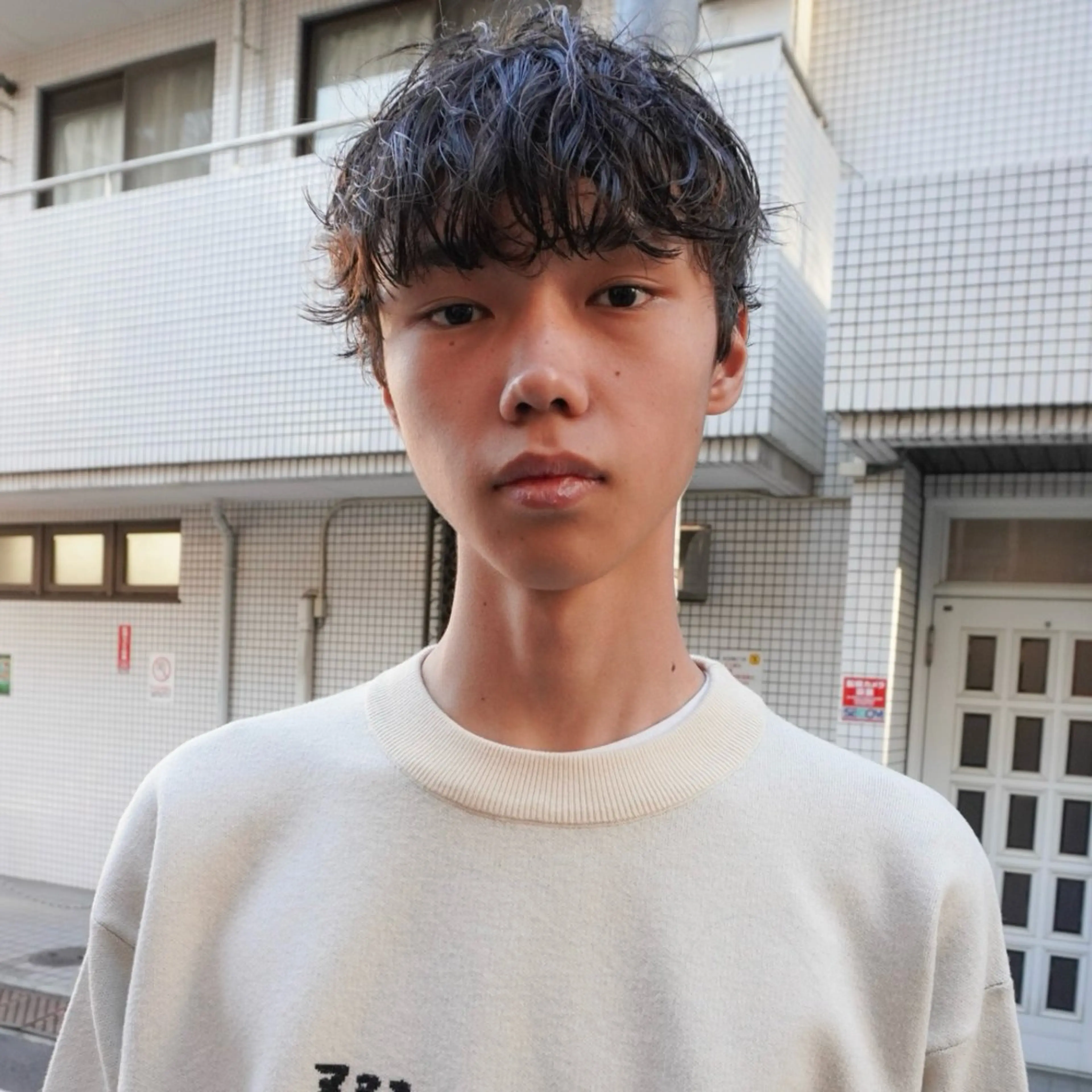 ショート パーマ メンズ メンズパーマ スパイラルパーマ カット パーマ トリートメント ◽️モードヘア◽️ SHOUTOのヘアスタイル