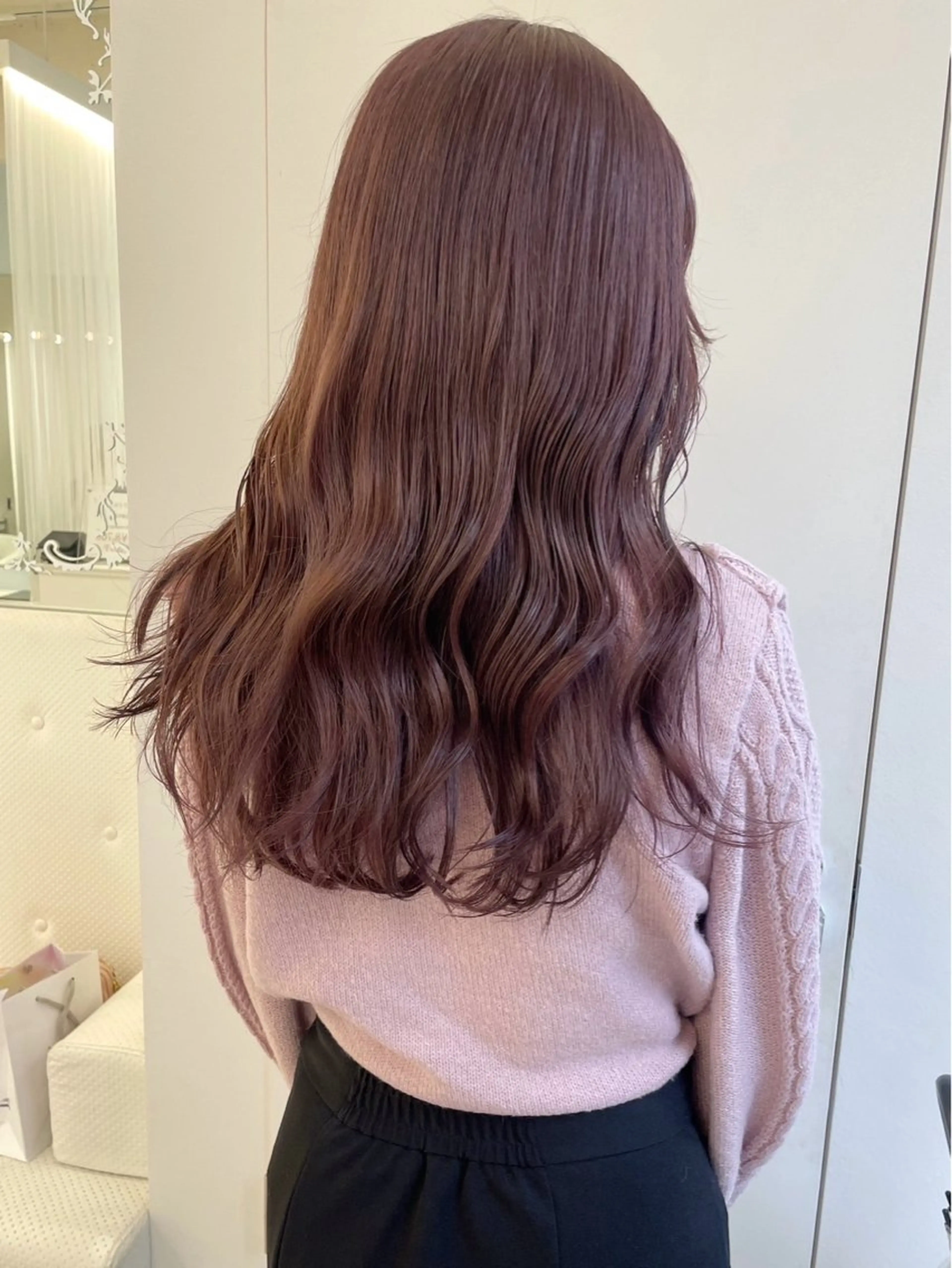 ロング カラー ParveMix🎀 稲垣詞葉のヘアスタイル