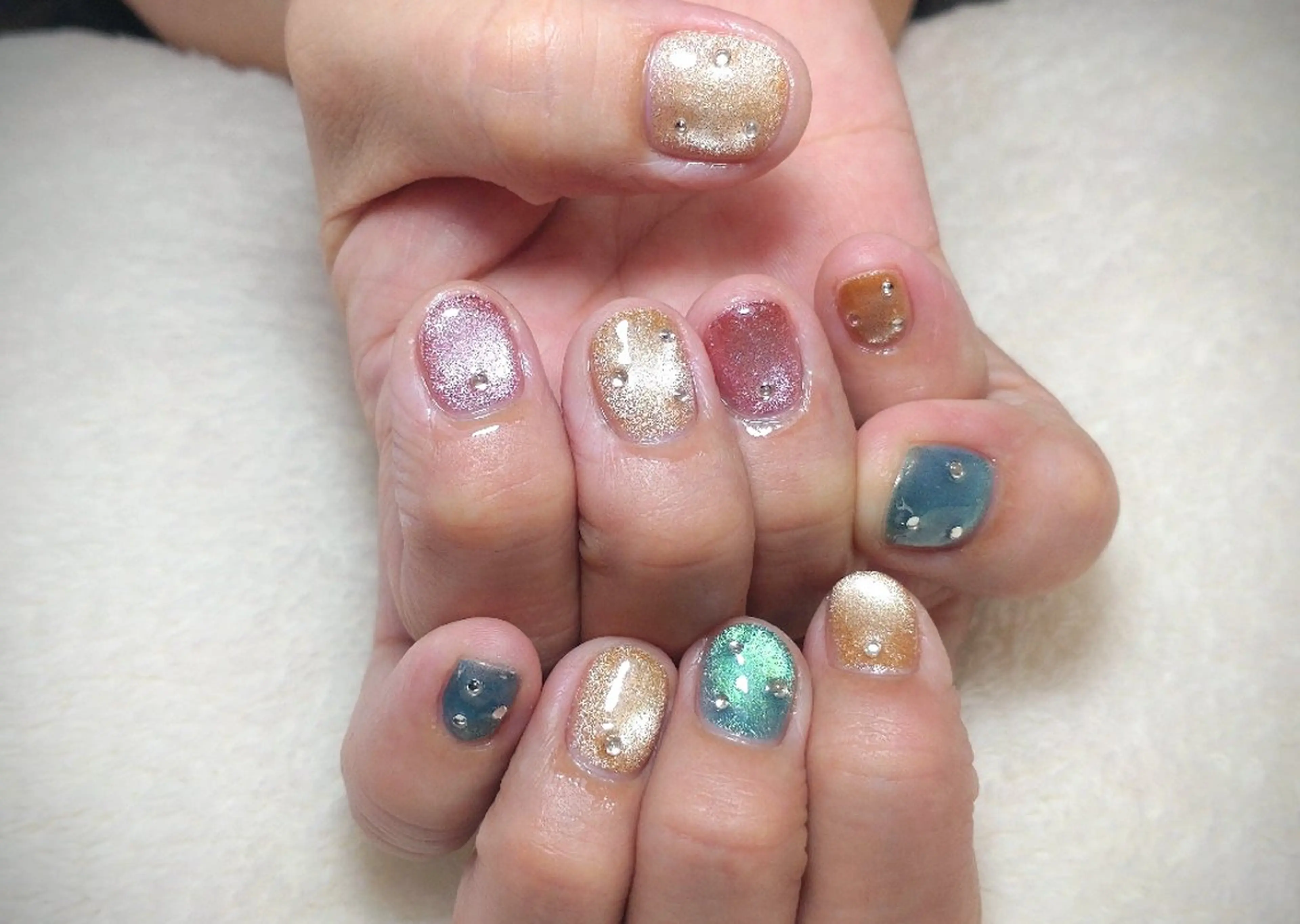ネイル ハンドネイル フットネイル Nailsalon Latteのネイルデザイン