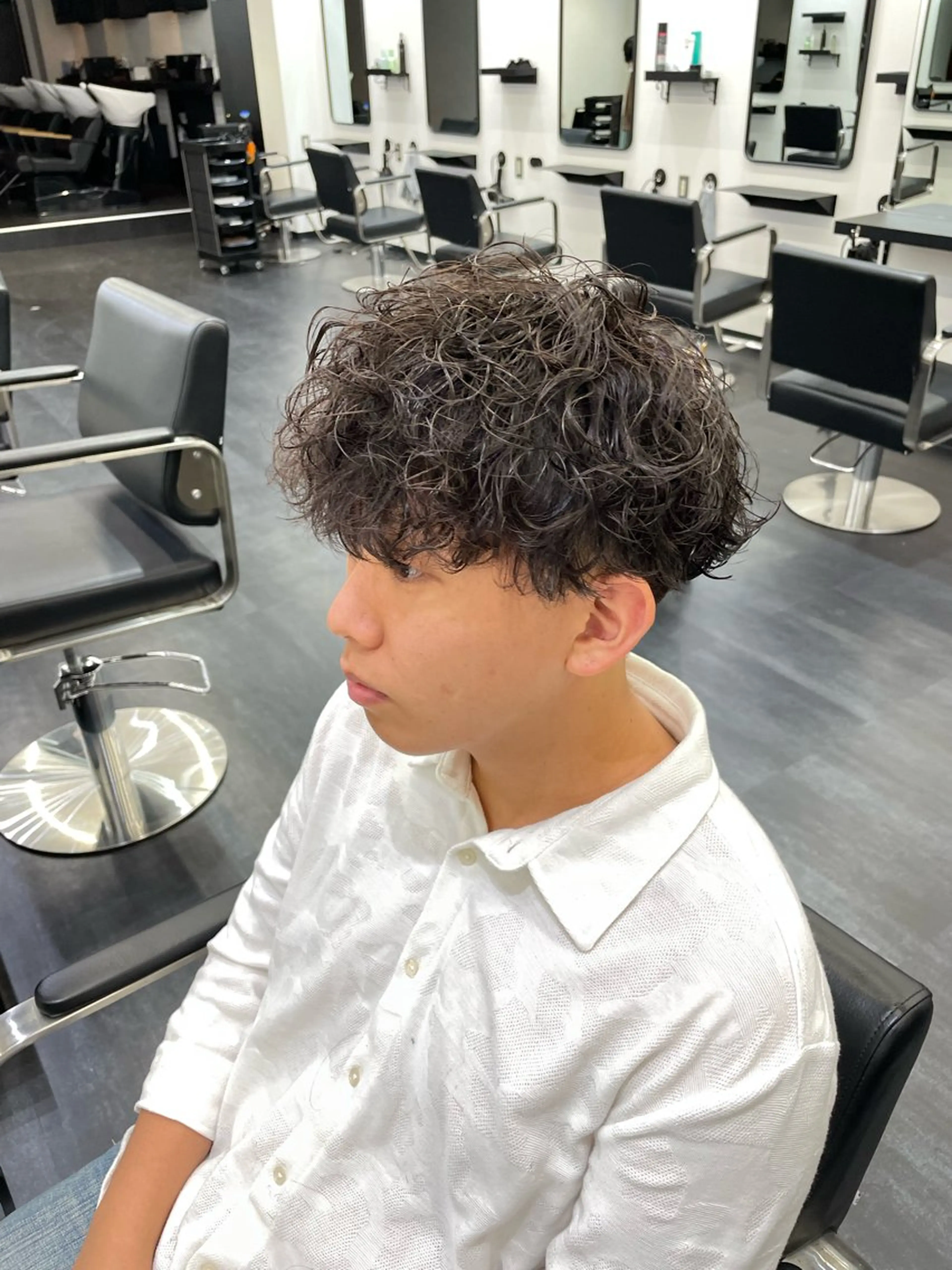 パーマ メンズ カット パーマ ✨ツイスパ特化✨鈴木 遼太のヘアスタイル
