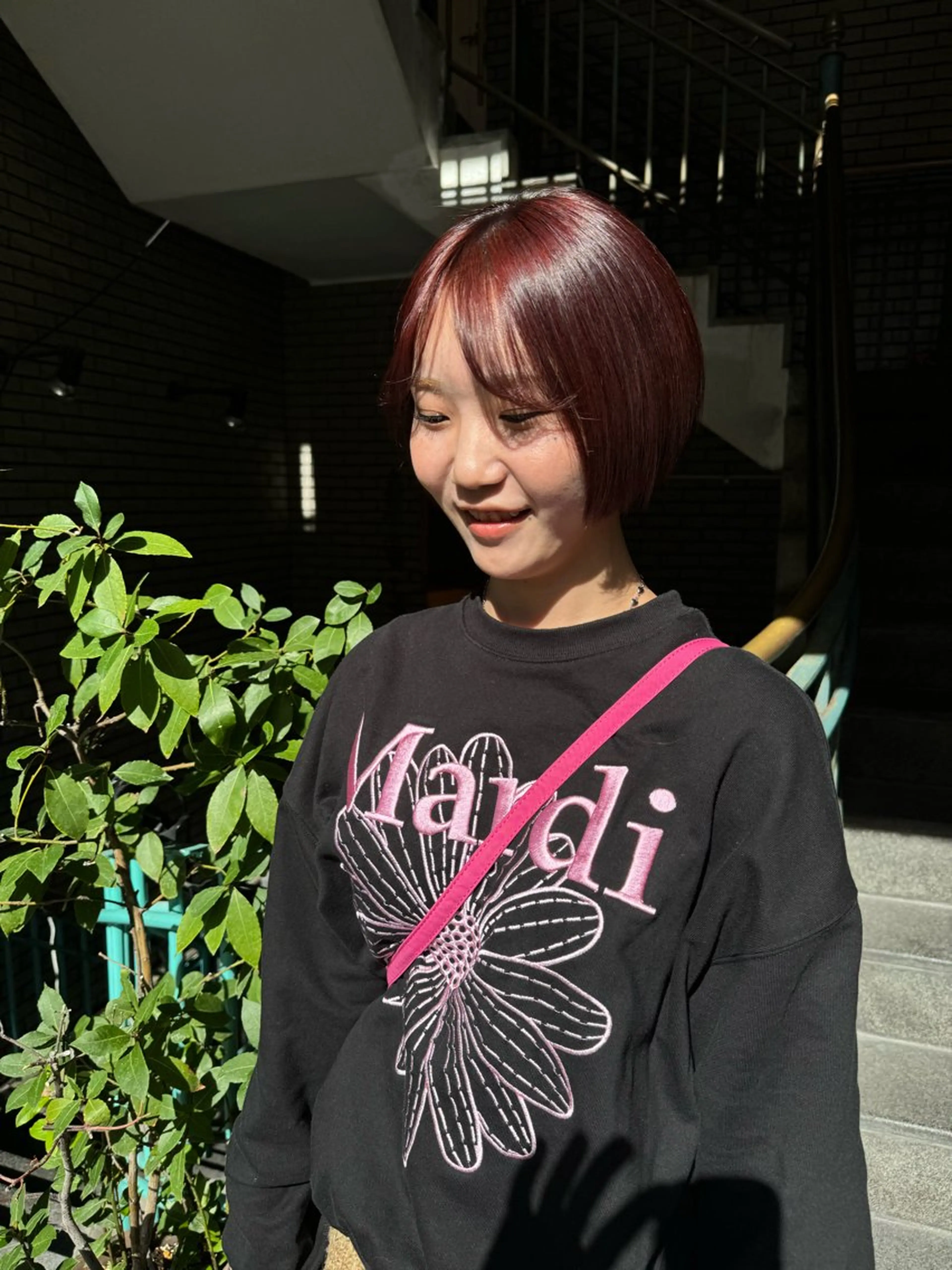 ショート カラー ボブ ショートヘア カット ヘアカラー 画 kirikaのヘアスタイル
