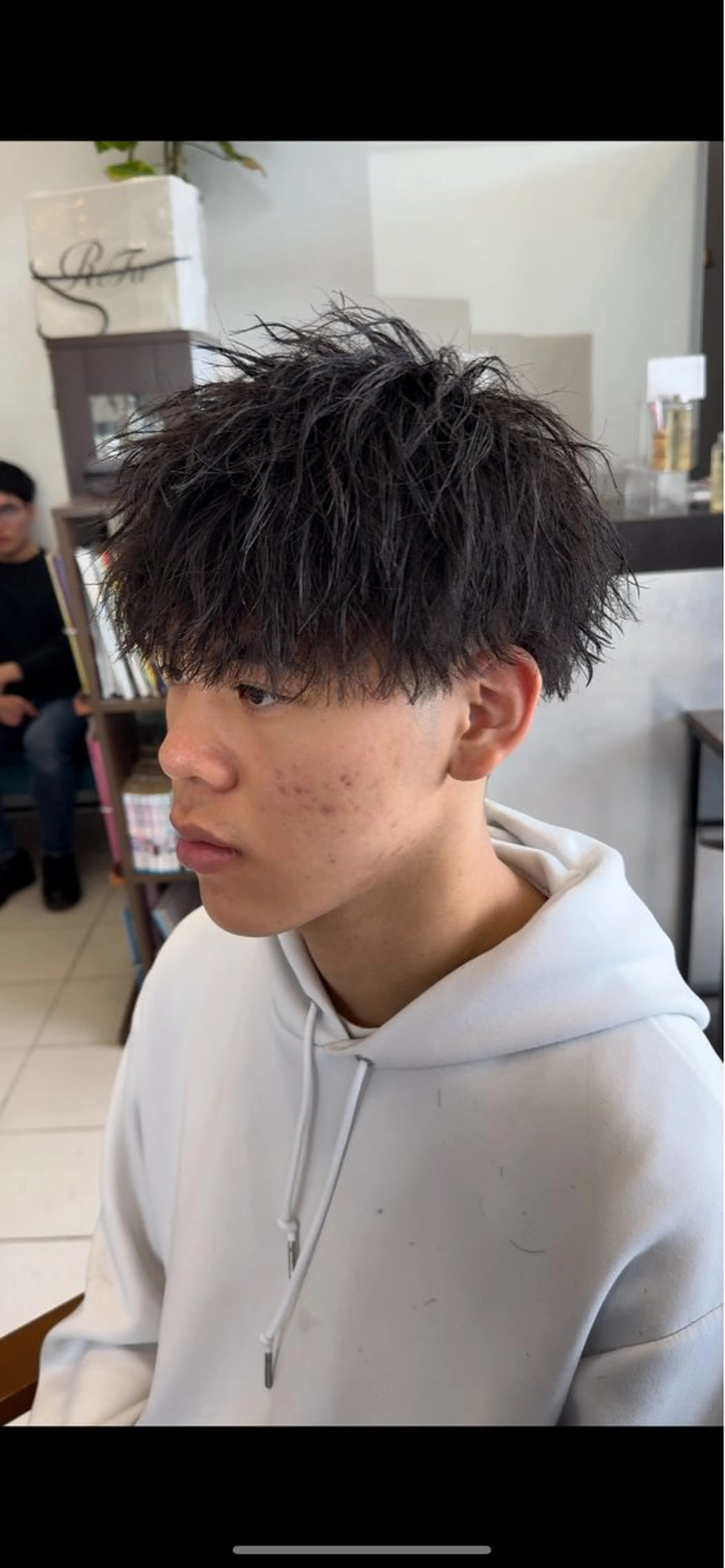 パーマ メンズ カット パーマ vivid所属・麻生誠 メンズ特化❤️‍🔥のヘアスタイル