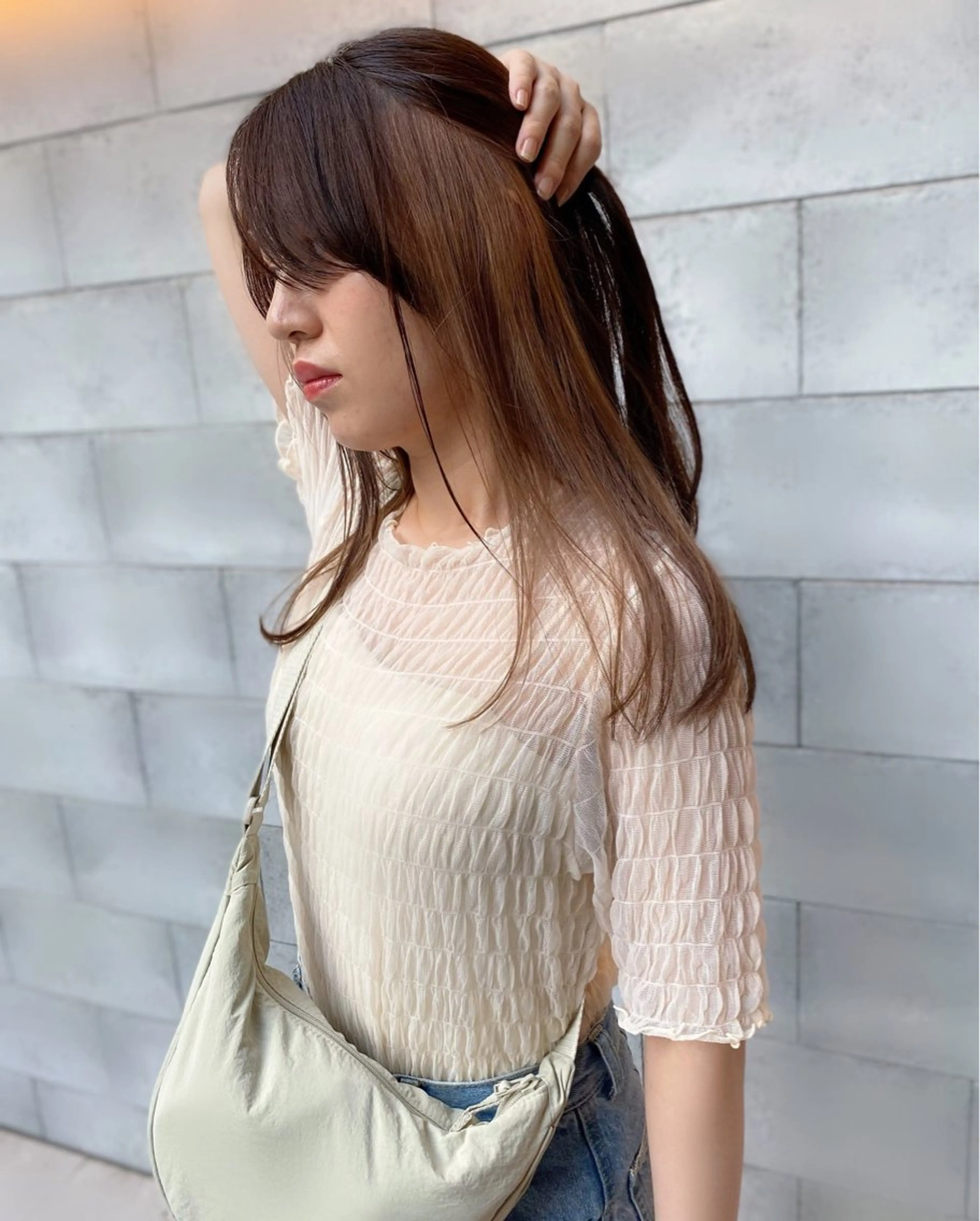 ロング カラー ヘアカラー トリートメント 長井浩気 -ナガイヒロキ-のヘアスタイル