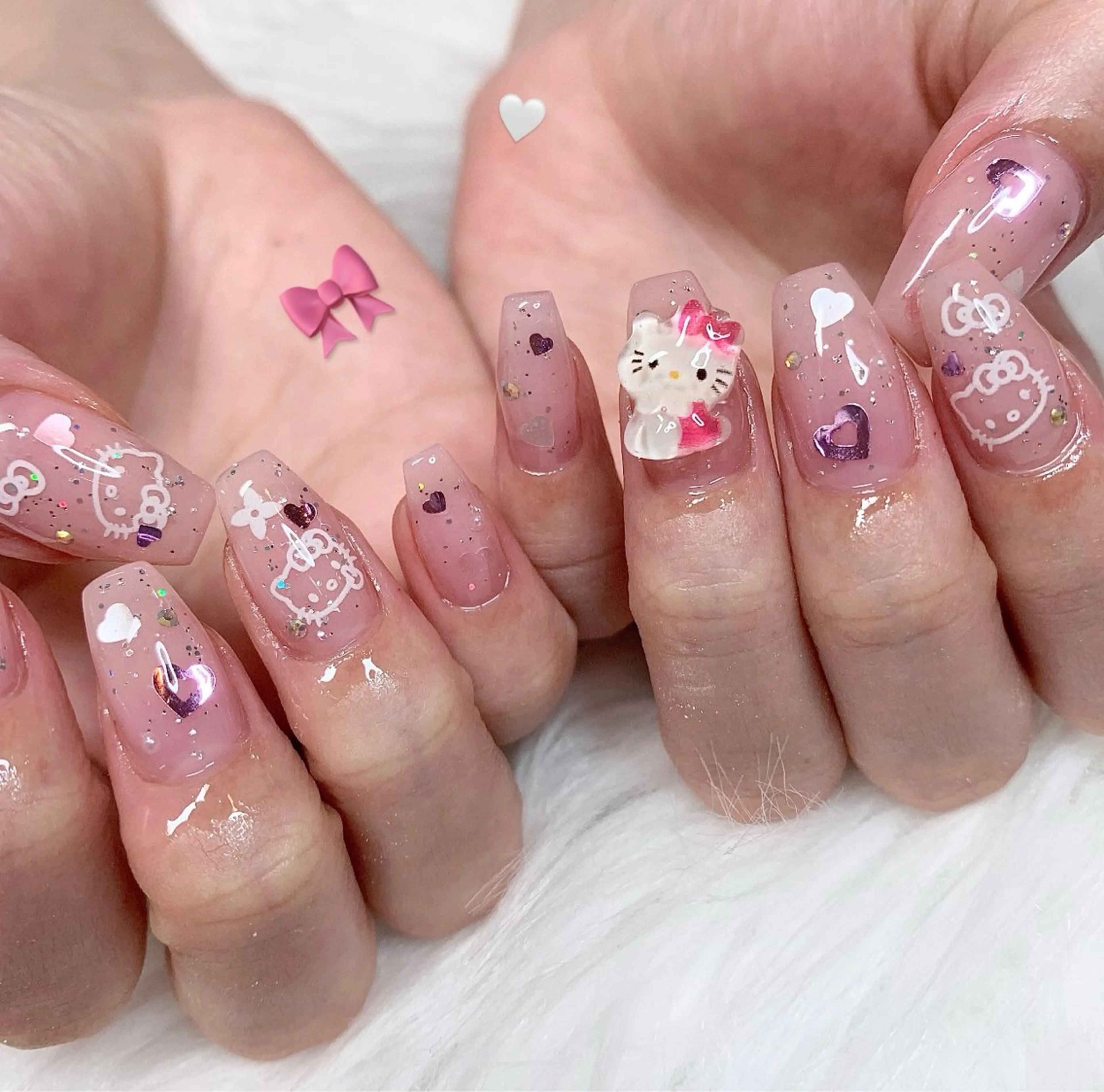 ネイル ハンドネイル La neige* yuki 🥯🍑のネイルデザイン