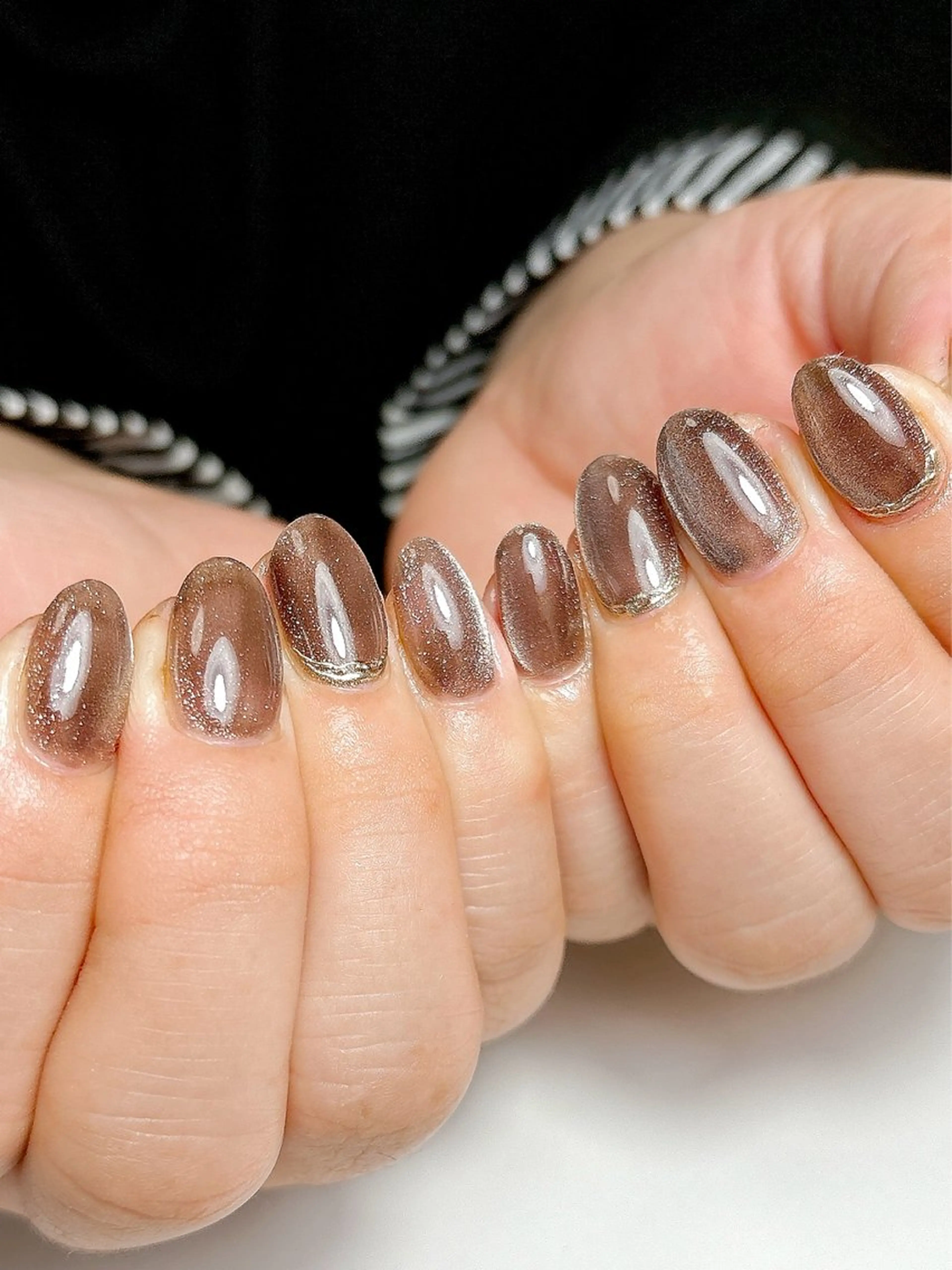 ネイル マグネットネイル Nail Salon LILAのネイルデザイン
