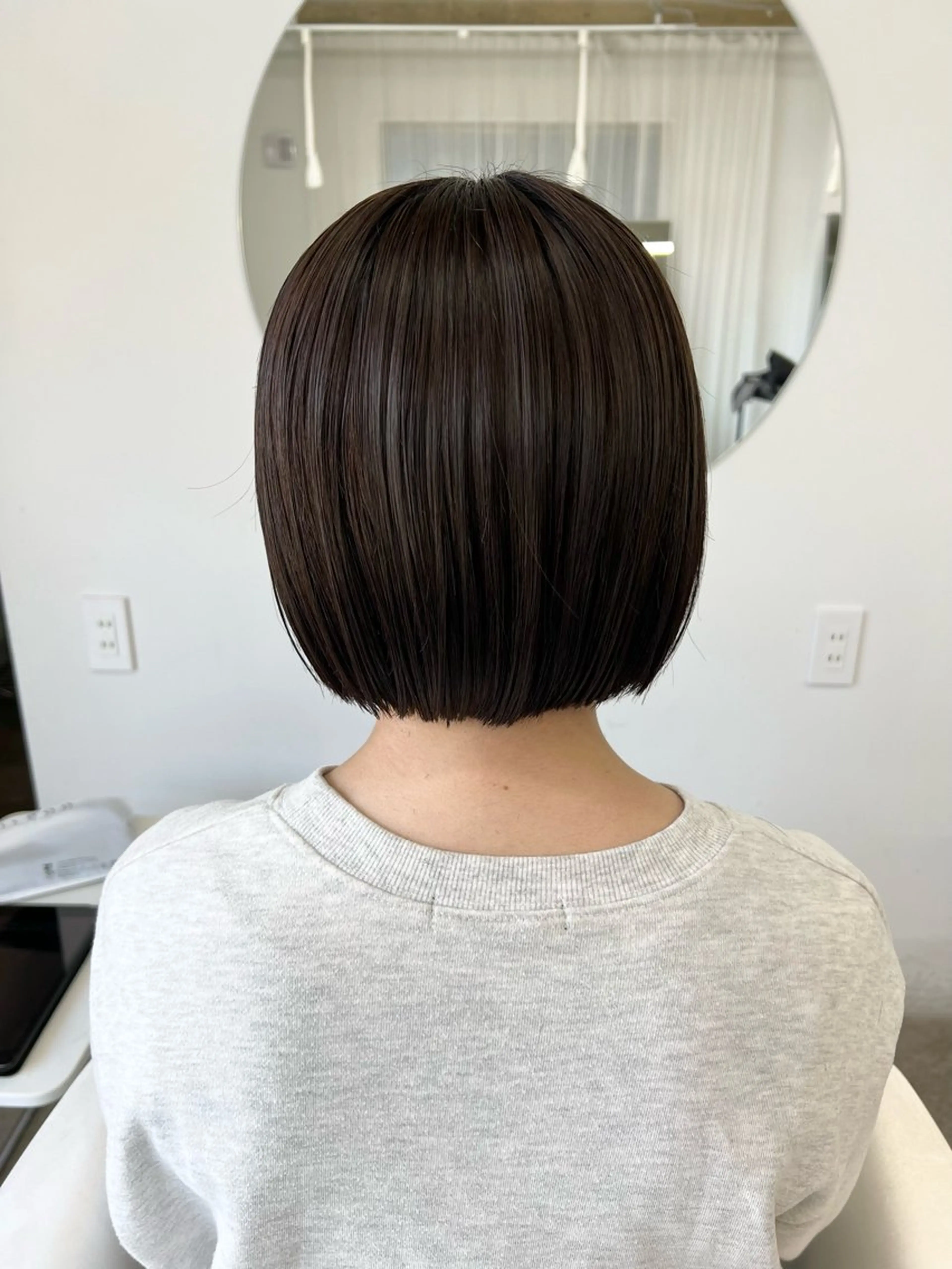 ショート ボブ カット トリートメント build所属・秋山 花音のヘアスタイル
