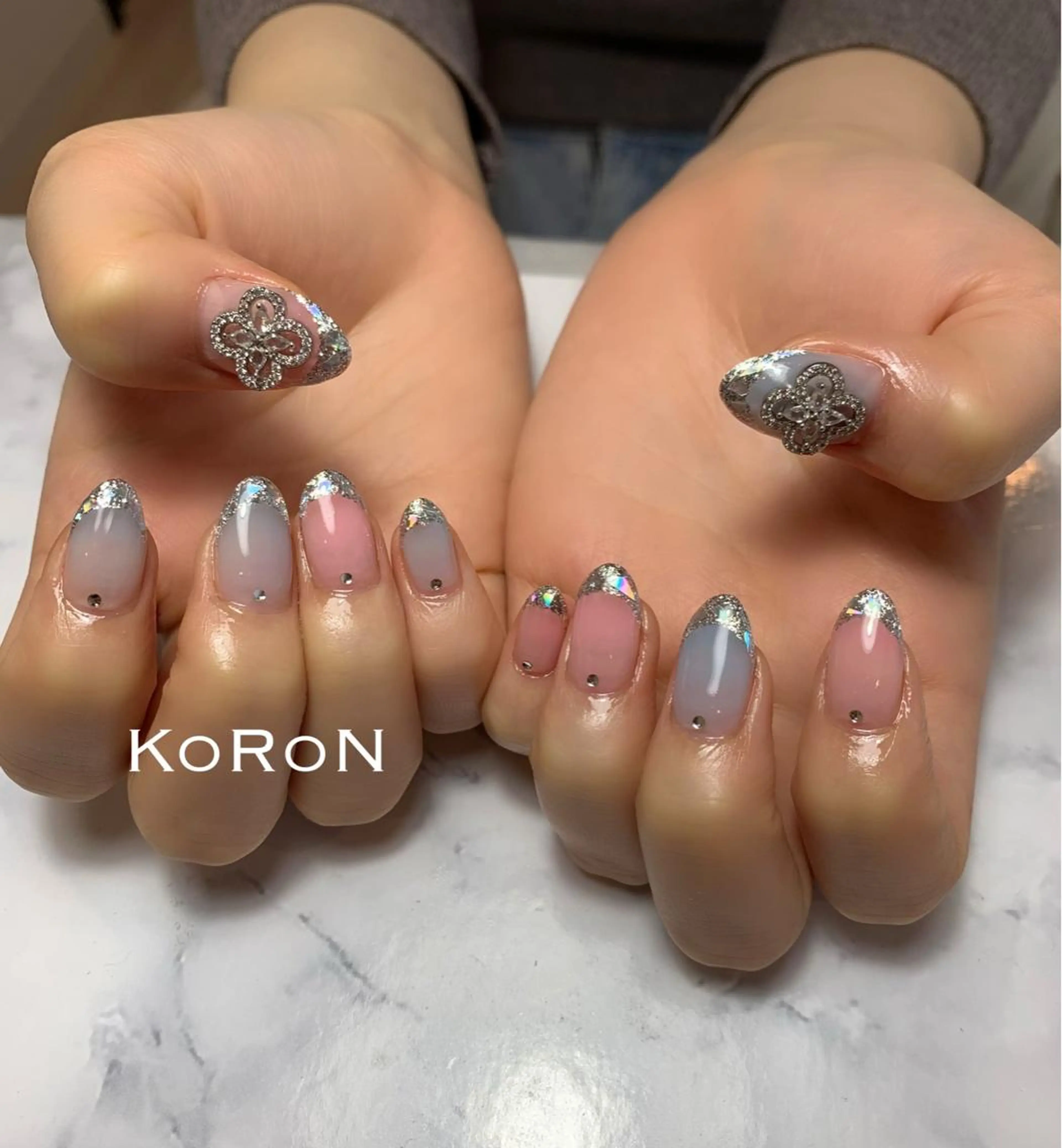ネイル ハンドネイル 自宅サロン鎌倉 KORONのネイルデザイン