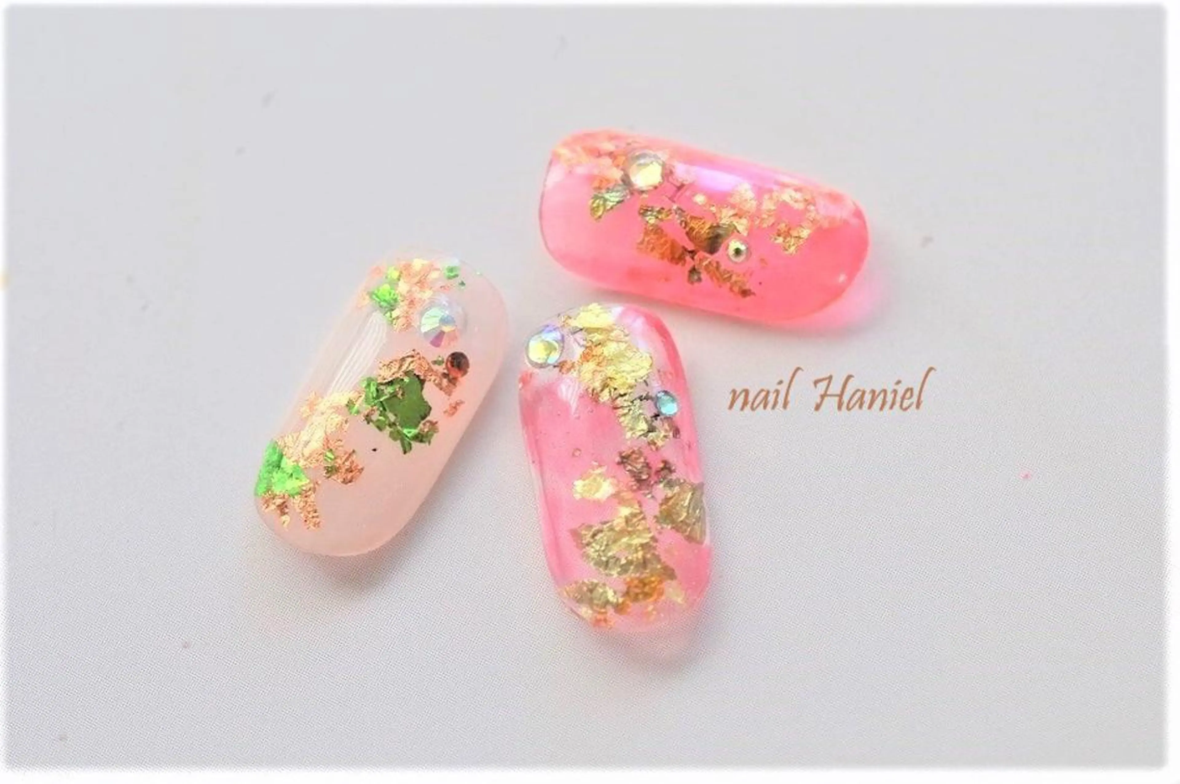 ネイル アートネイル ジェルネイル パラジェル 冬ネイル クリスマス nail Haniel所属・半蔵門サロンハニエル 魅神 ちよのネイルデザイン