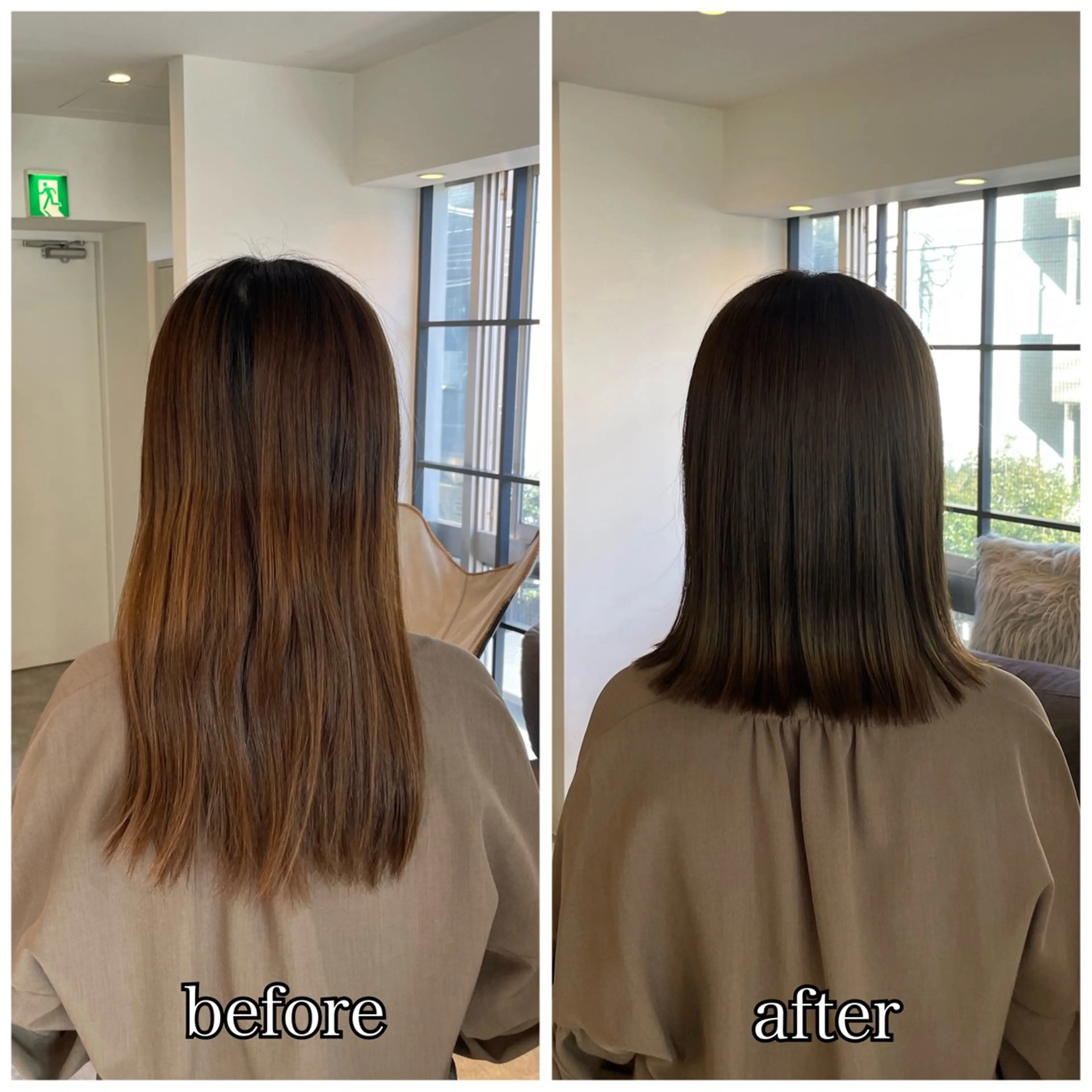 ミディアム 🌷ブリーチカラー くどう🌷のヘアスタイル
