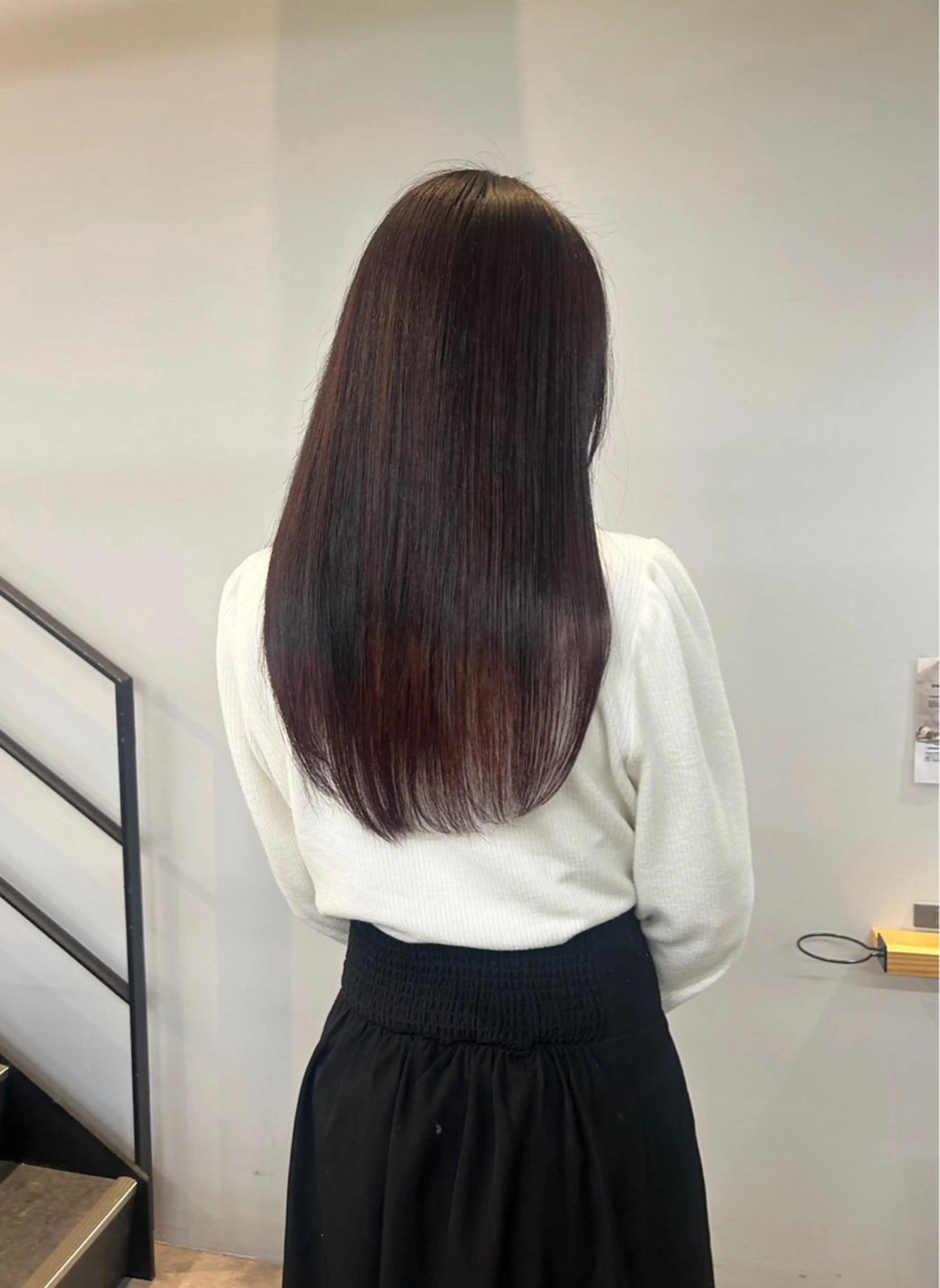 ロング 髪質改善 トリートメント 美髪縮毛矯正/ 髪質改善/岩田一駿のヘアスタイル