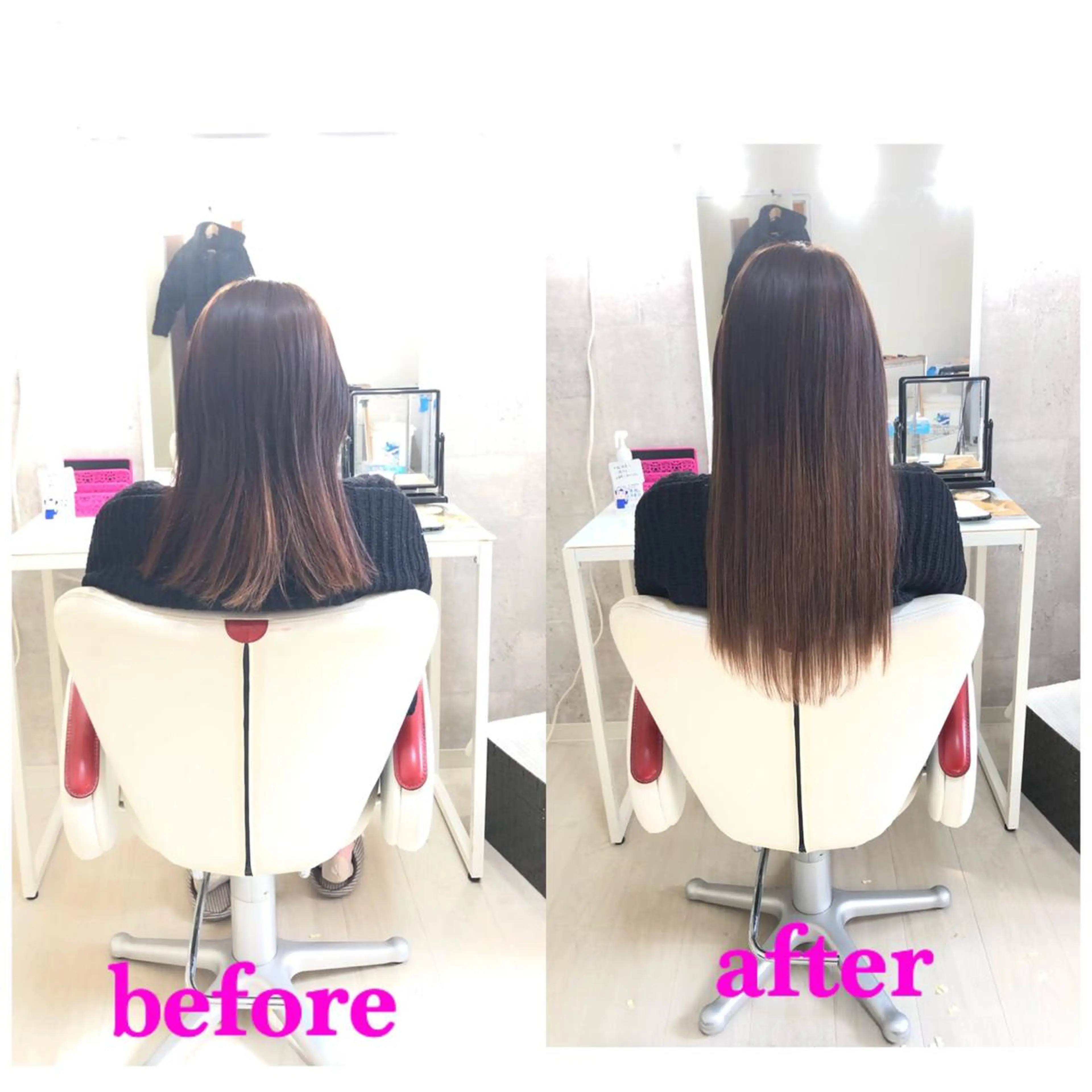 ロング エクステ ドレスアップ心斎橋店所属・🌸ドレスアップ 心斎橋店🌸のヘアスタイル