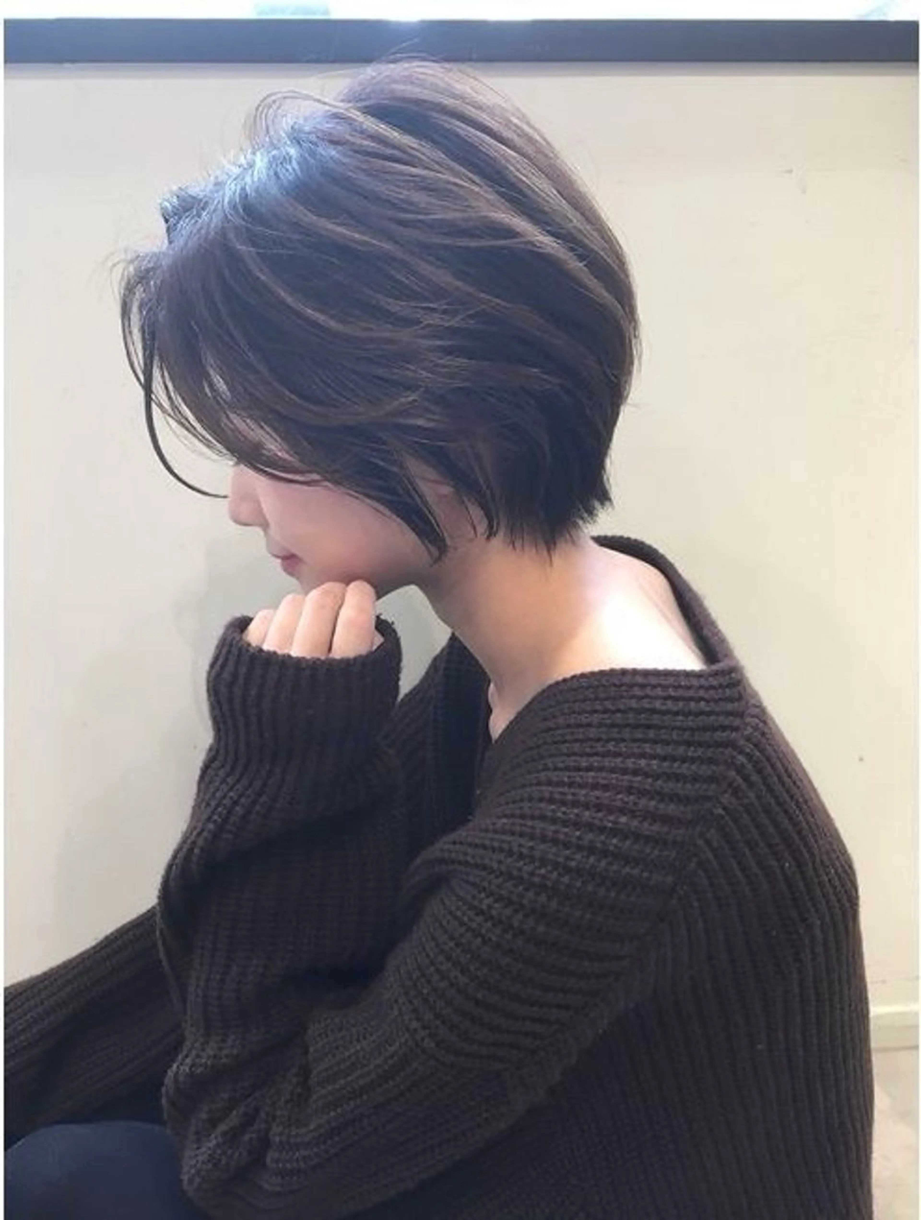 ショート 加藤木麻彩 NEROのヘアスタイル
