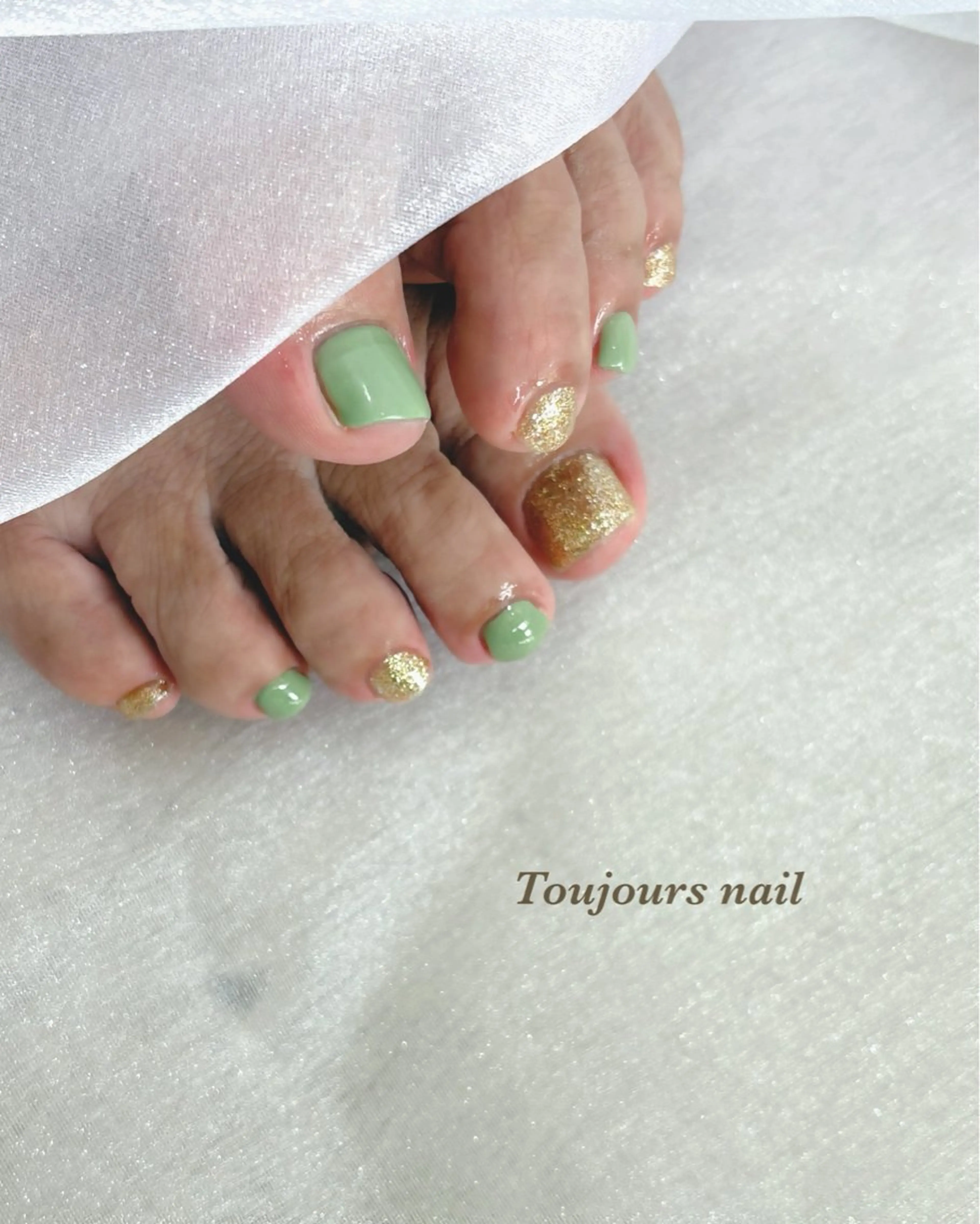 ネイル フットネイル Toujours nail所属・Toujours / nanaのネイルデザイン