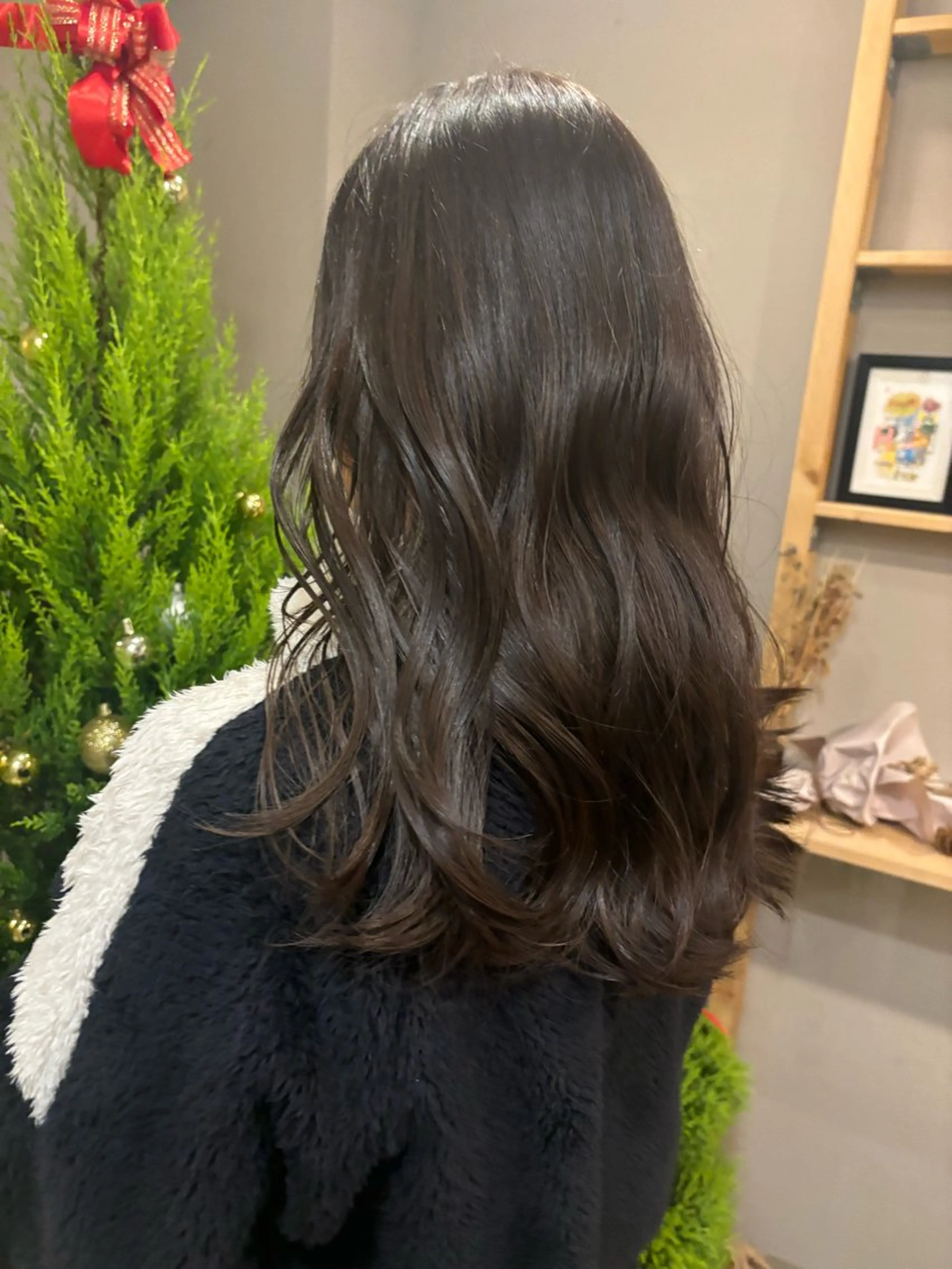 ロング カラー カット ヘアカラー トリートメント 似合わせカット/ 艶カラー/いらみなのヘアスタイル