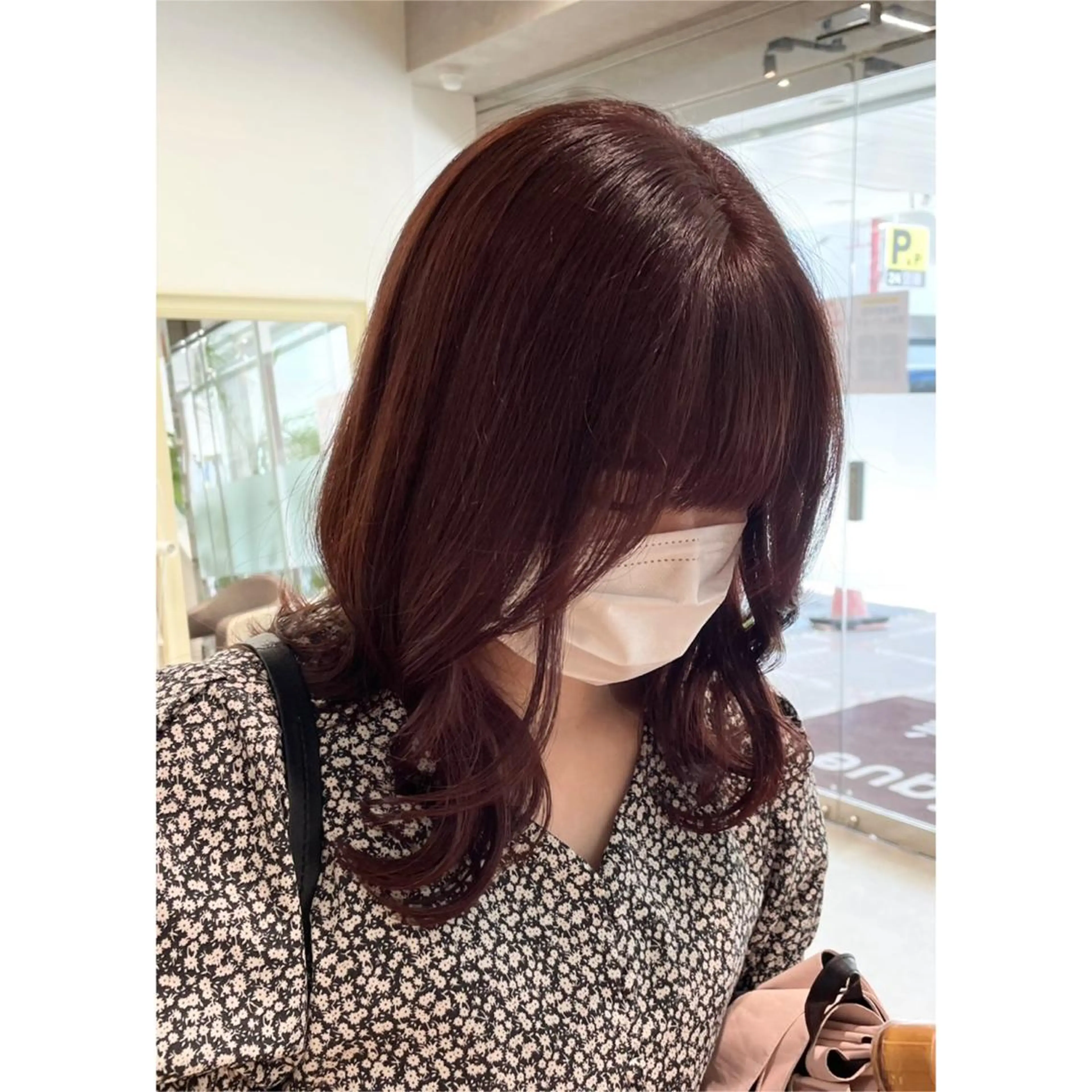 カラー ブラウンカラー ピンクカラー ヘアカラー ピンクカラー🎀/ ミルクティー🍼花音のヘアスタイル