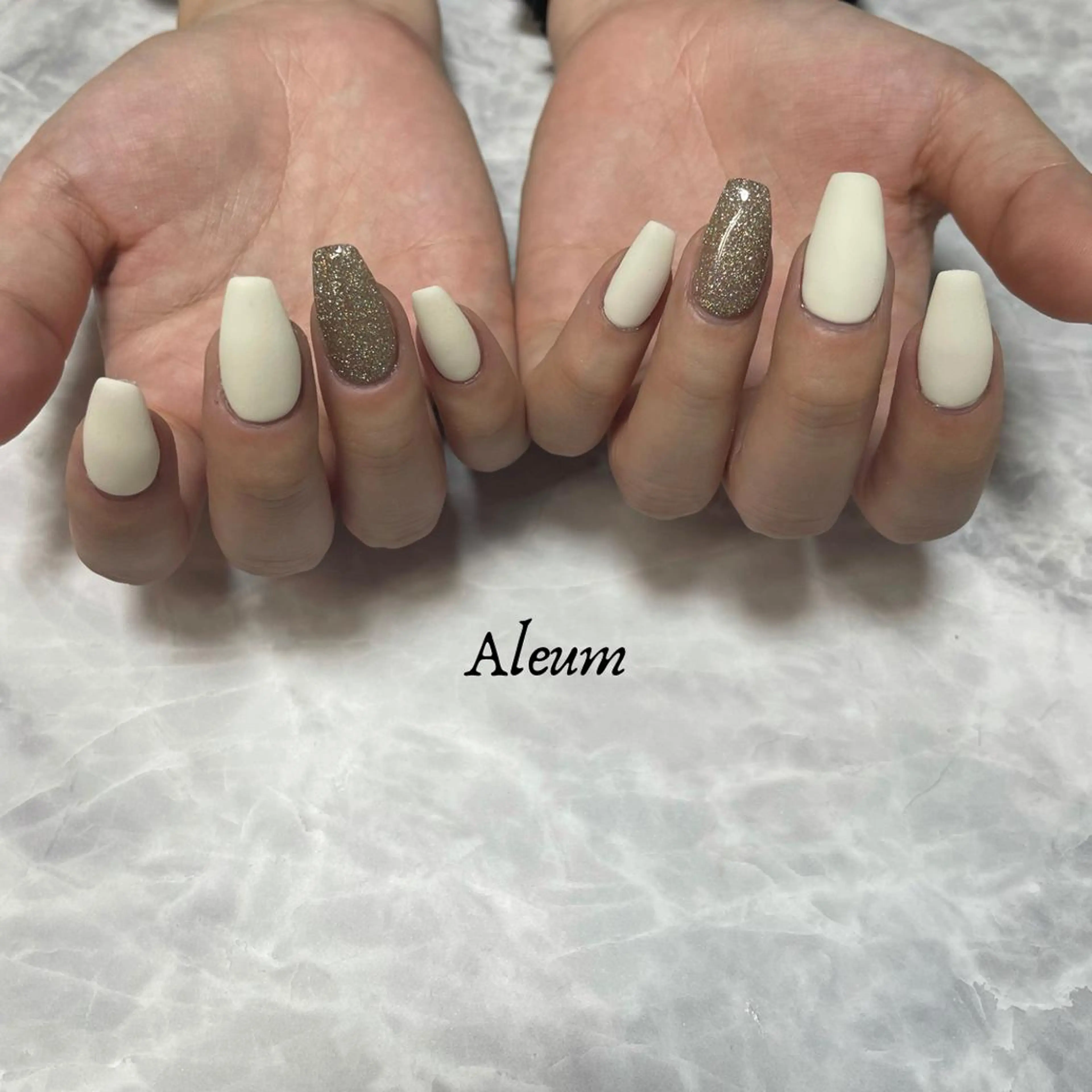 ネイル フラッシュネイル ハンドネイル Aleum所属・Nail Salon Aleumのネイルデザイン