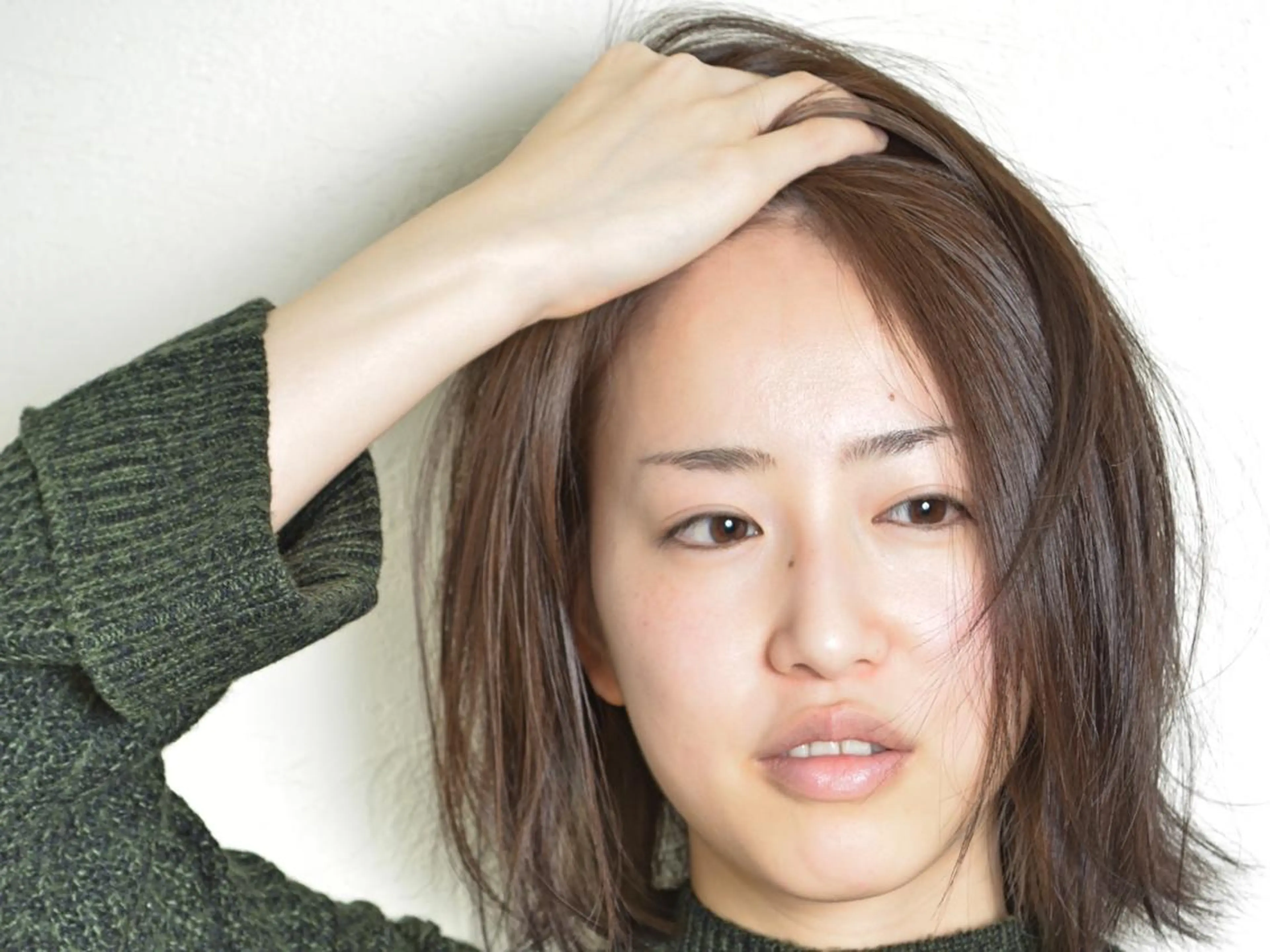 ミディアム ボブ カット ヘアカラー 縮毛矯正 トリートメント 木村 創造🌟 デザインカラーお任せのヘアスタイル