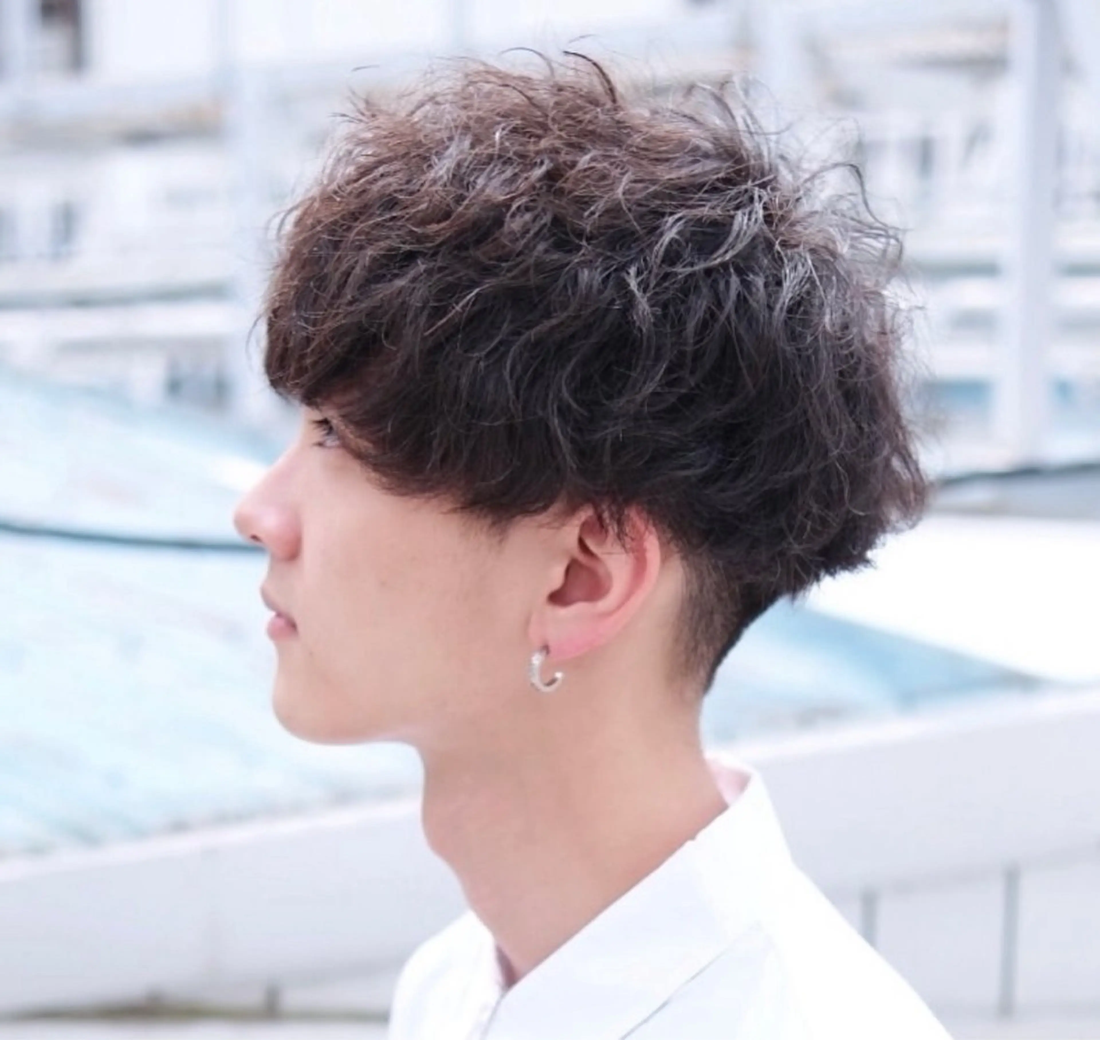 ショート メンズ ent所属・安本 瑠愛のヘアスタイル